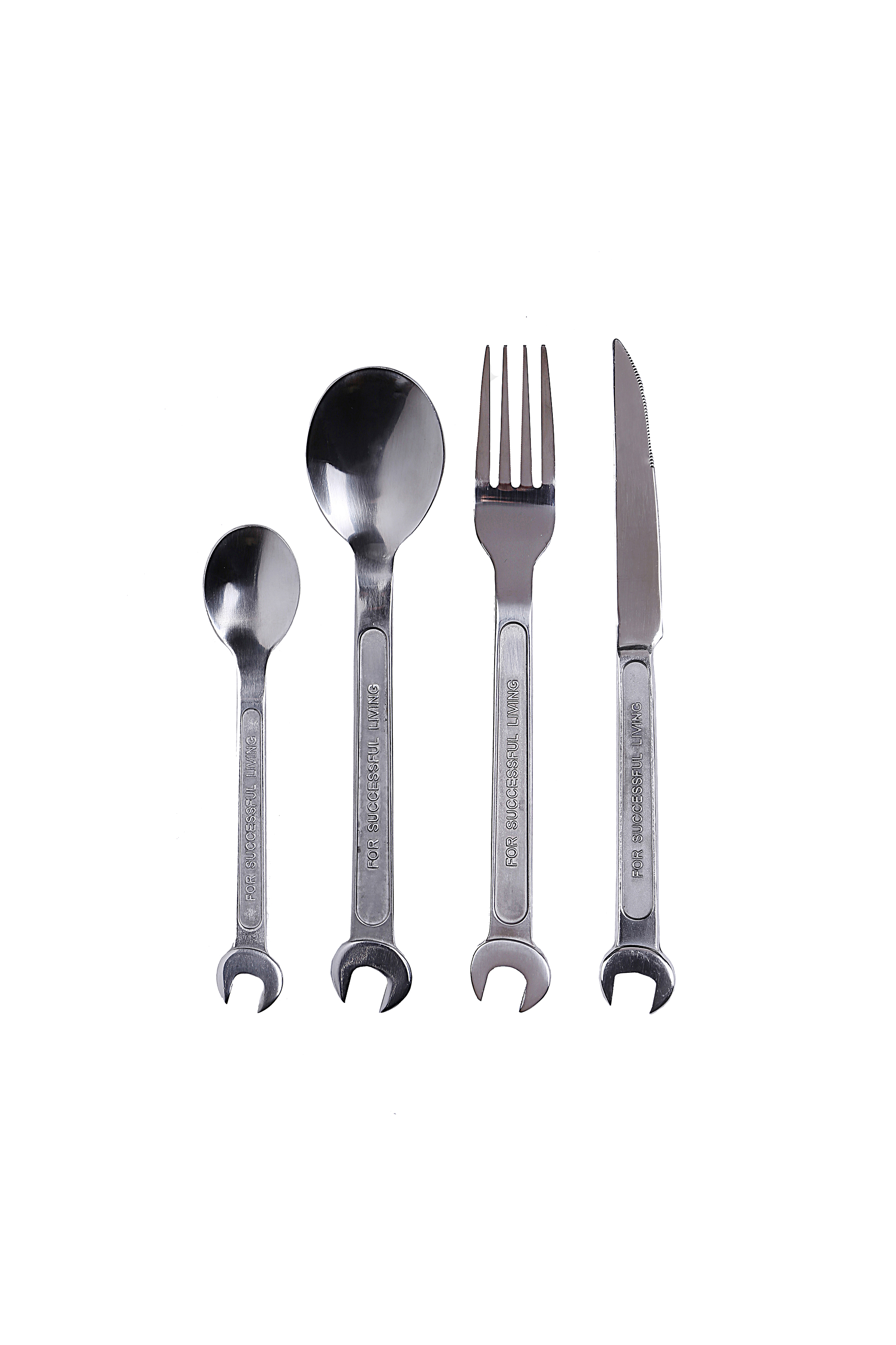 Diesel - 10940 DIY COLLECTION, Unisex's Cutlery steel set in Silver - 1