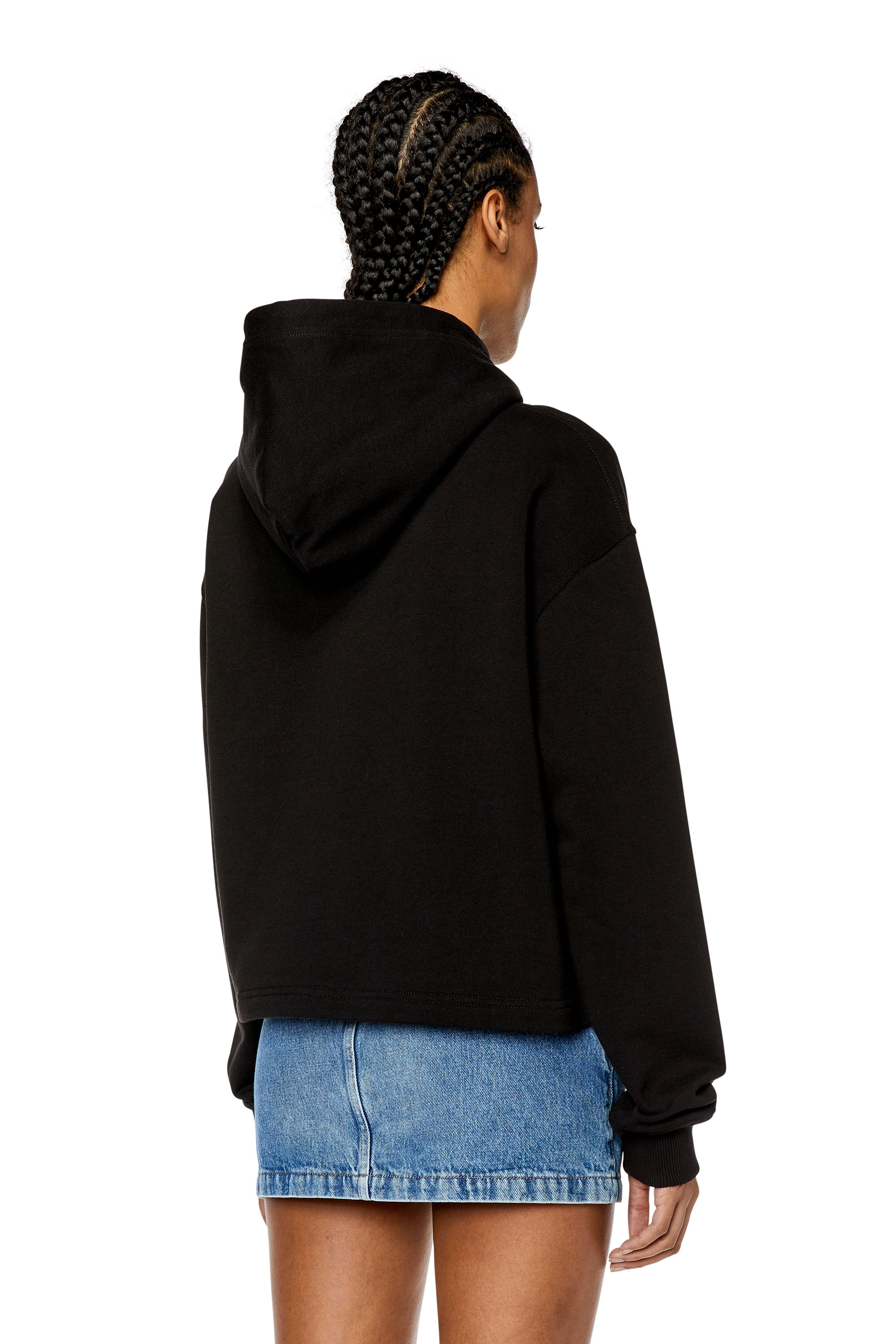 Diesel - F-JARALABEL-HOOD, Black - Image 4