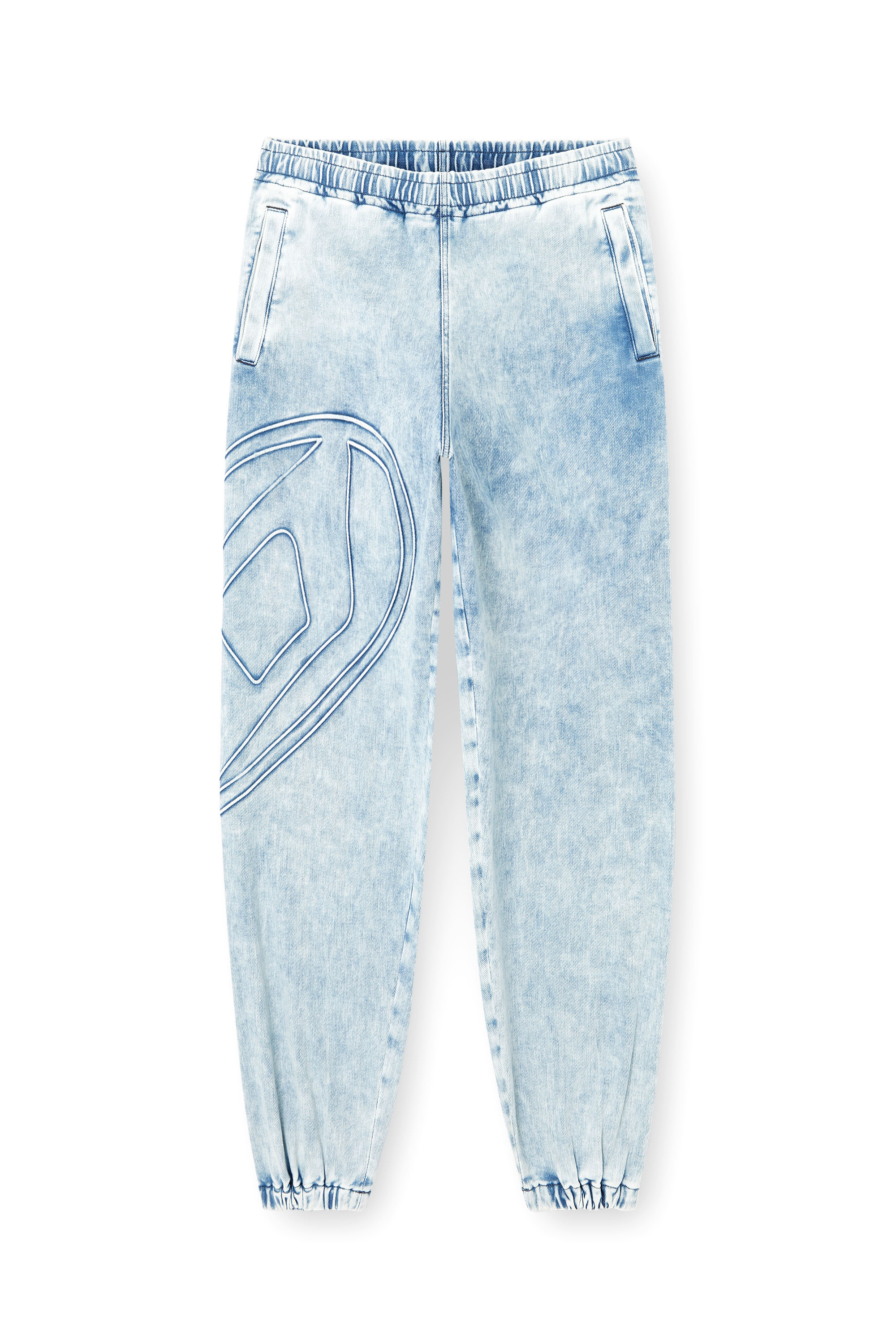 Diesel - Unisex's Slim D-Pint Track Denim 0ABCN, Light Blue - 3