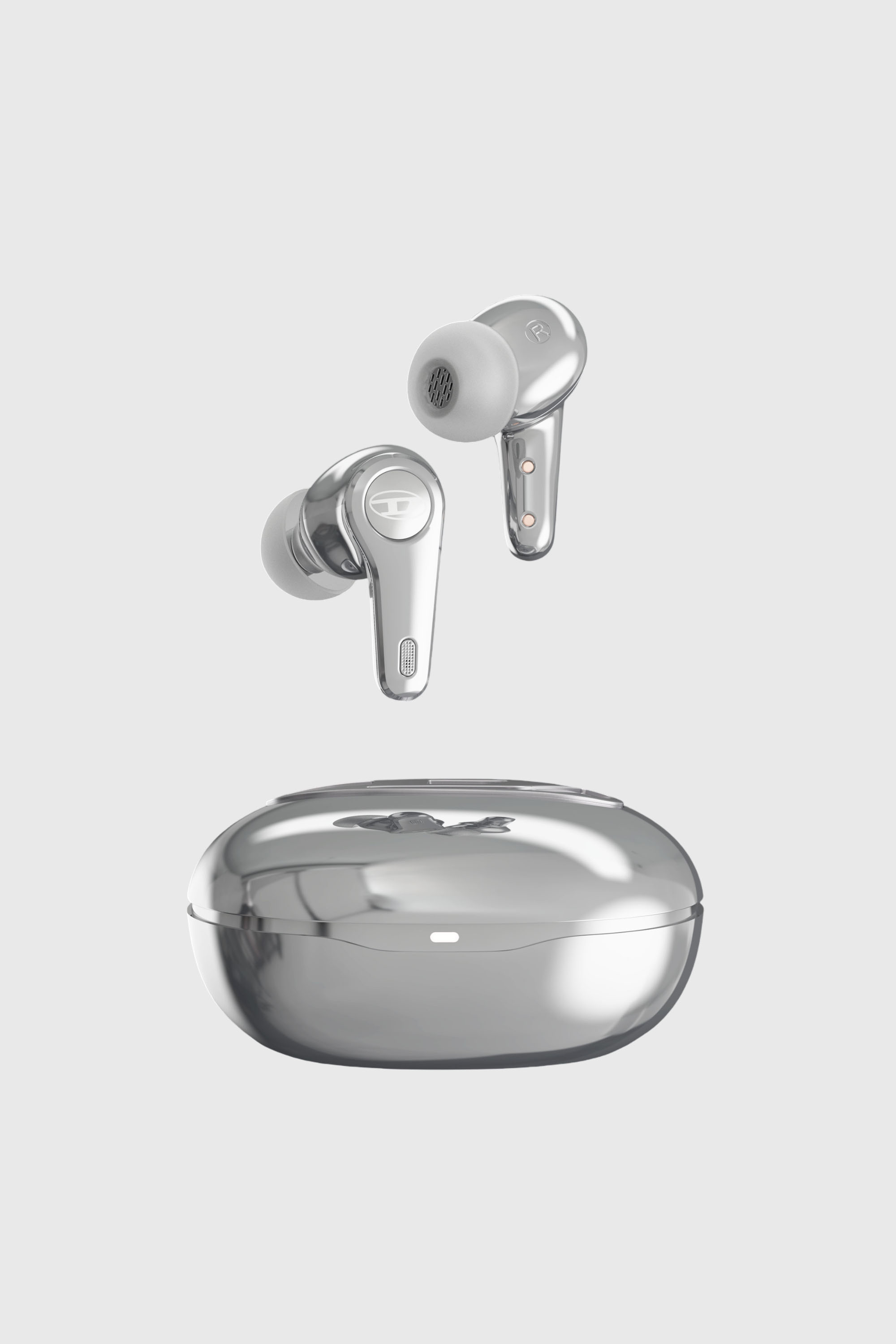 Diesel - 60215 TRUE WIRELESS EARBUDS TRUE WIRELESS, Unisex's Wireless Earbuds in Grey - 1