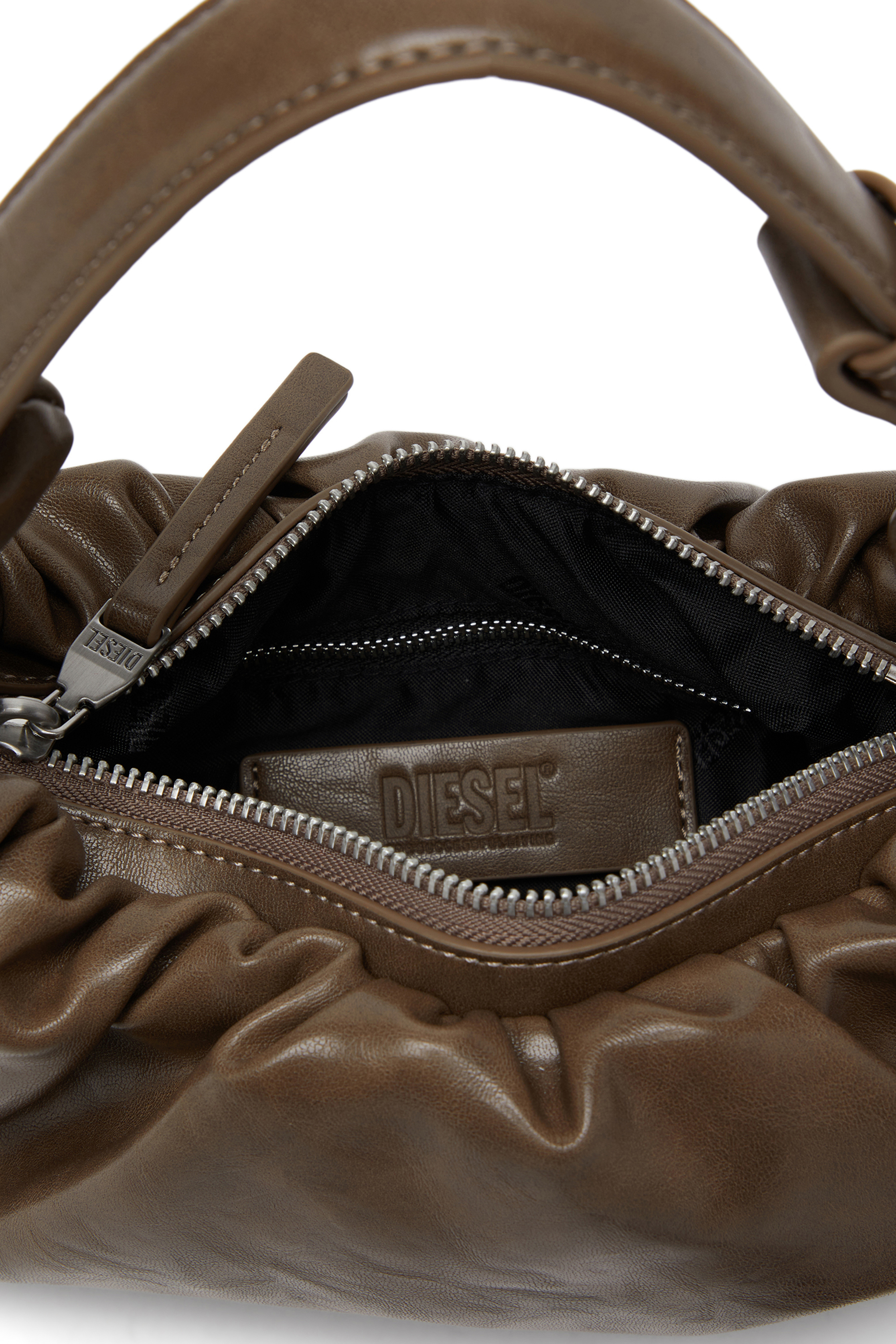 Diesel - GRAB-D HOBO S, Woman's Grab-D-Hobo bag in Brown - 3