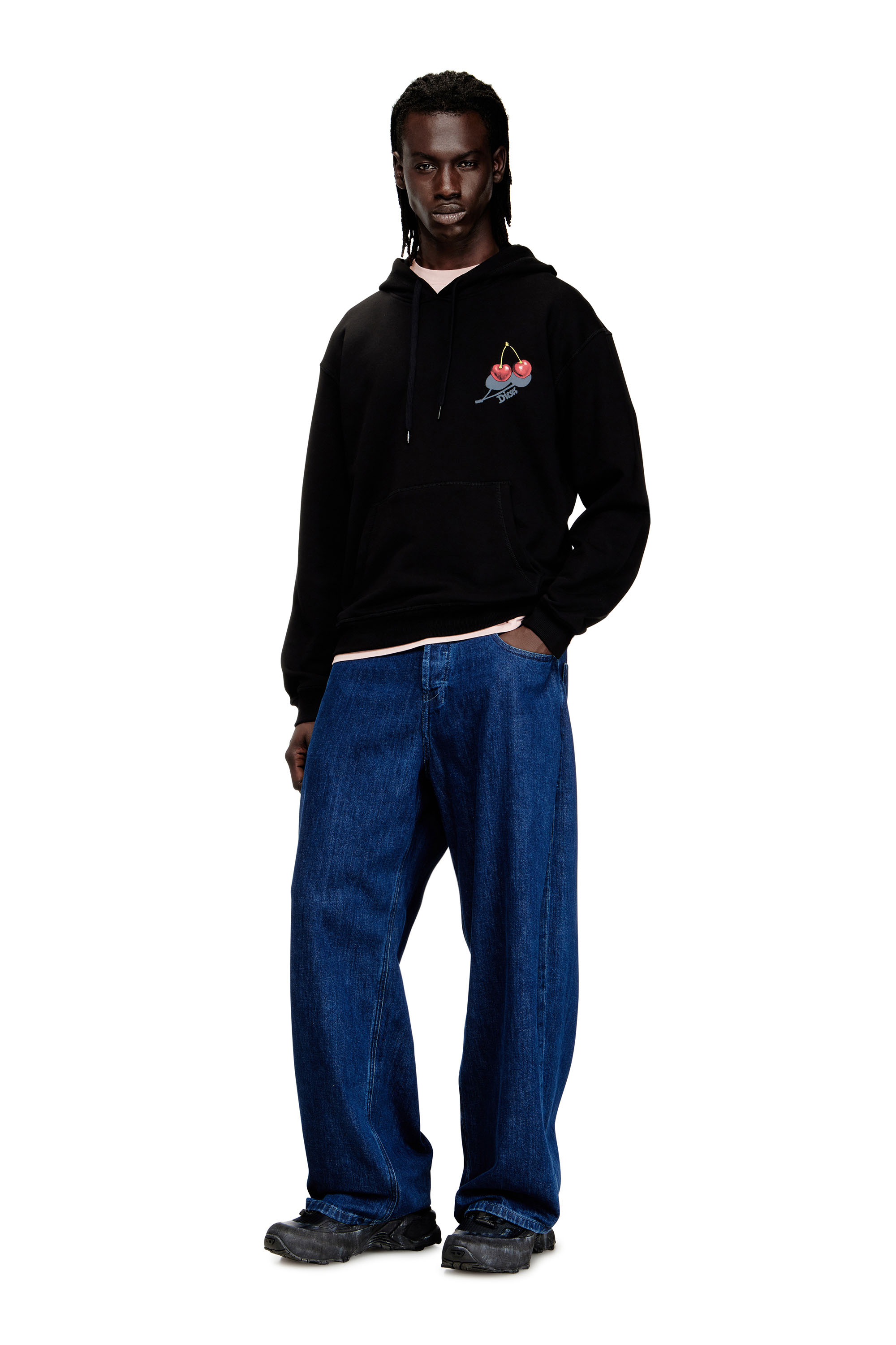 SV-S-NORM-HOOD-CHER, Black