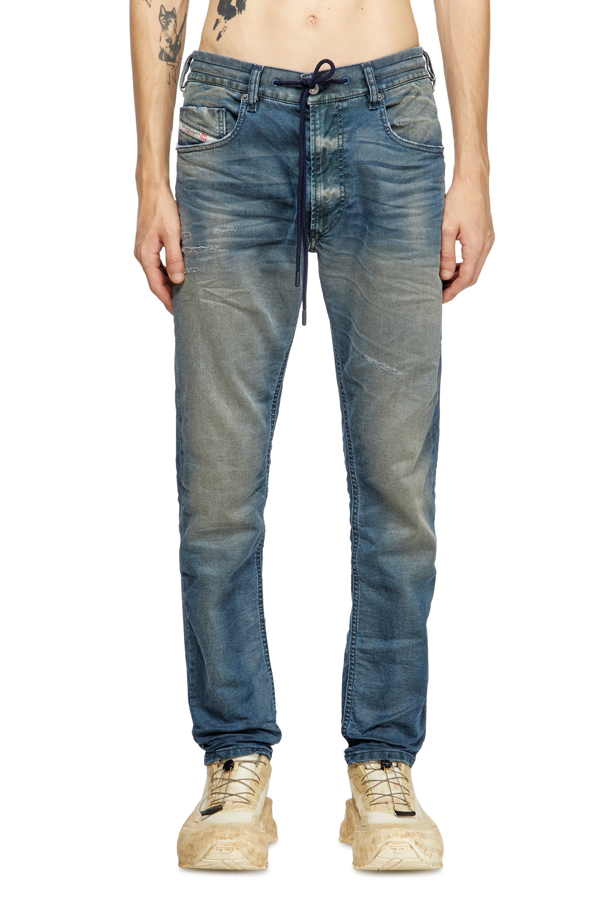 Regular 2032 D-Krooley Joggjeans® 068SC, Dark Blue Diesel - Man's Regular 2032 D-Krooley Joggjeans® 068SC, Dark Blue - 3