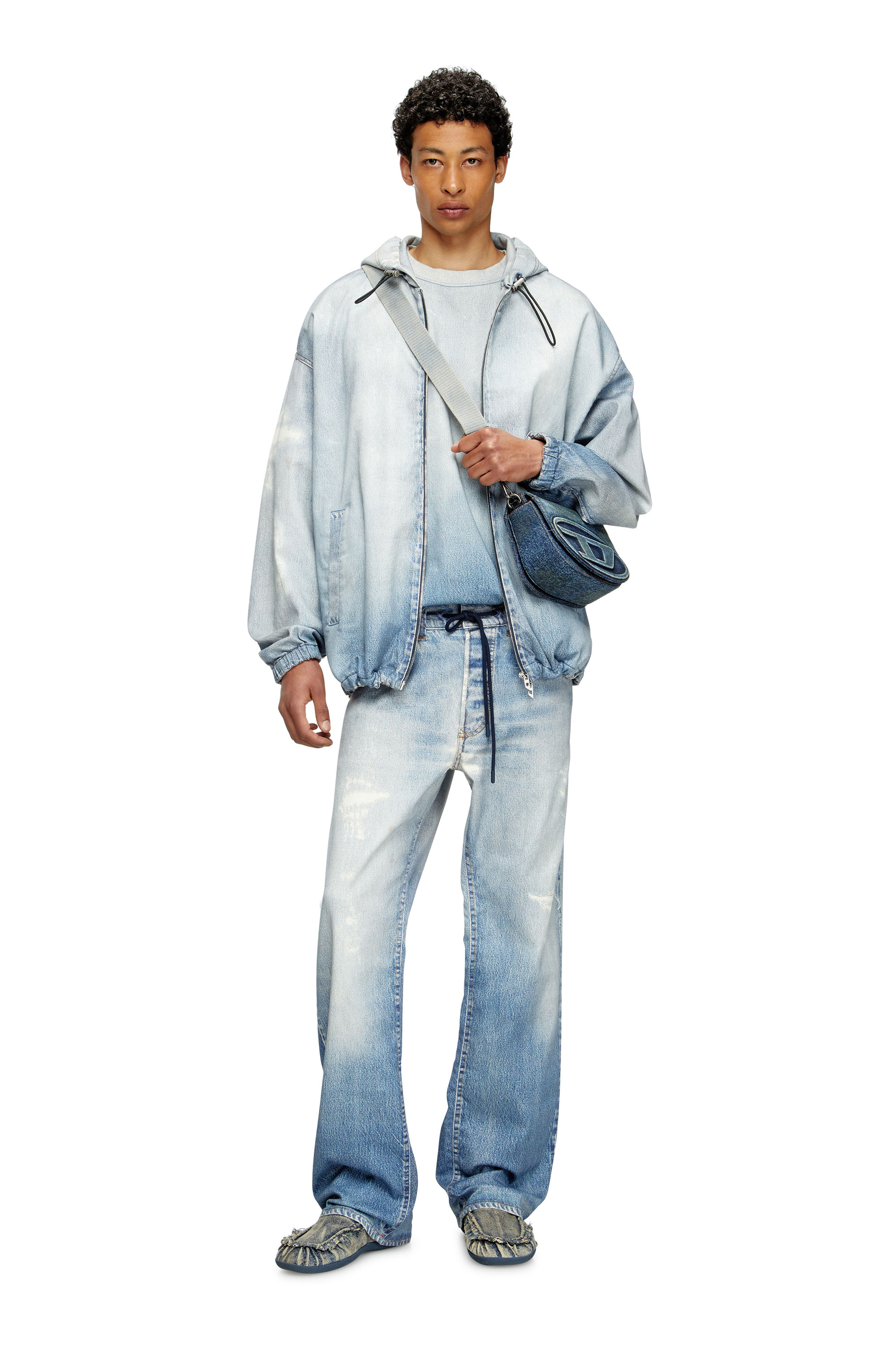Diesel - Man's Relaxed 2080 D-Reel Joggjeans® 068RX, Light Blue - 2