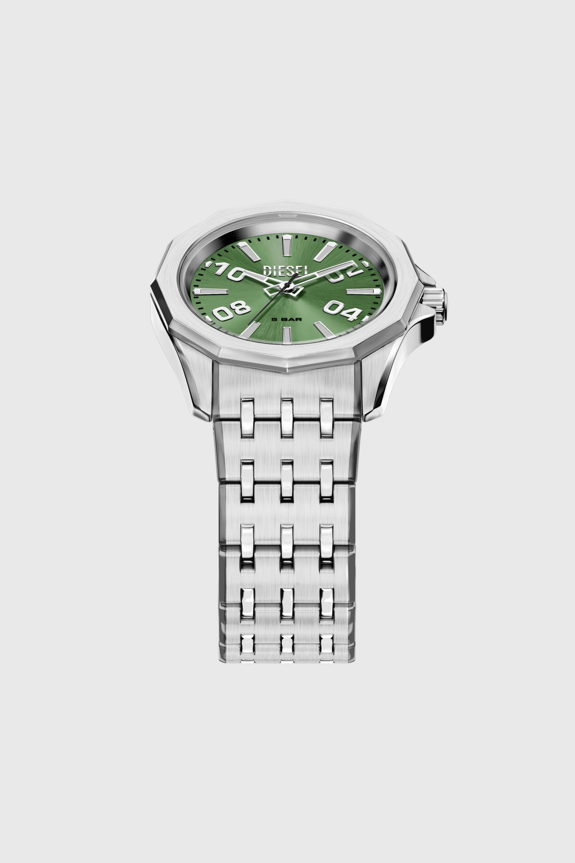 Diesel - DZ2237 WATCH, Man's Stinger stainless steel watch in Silver - 4