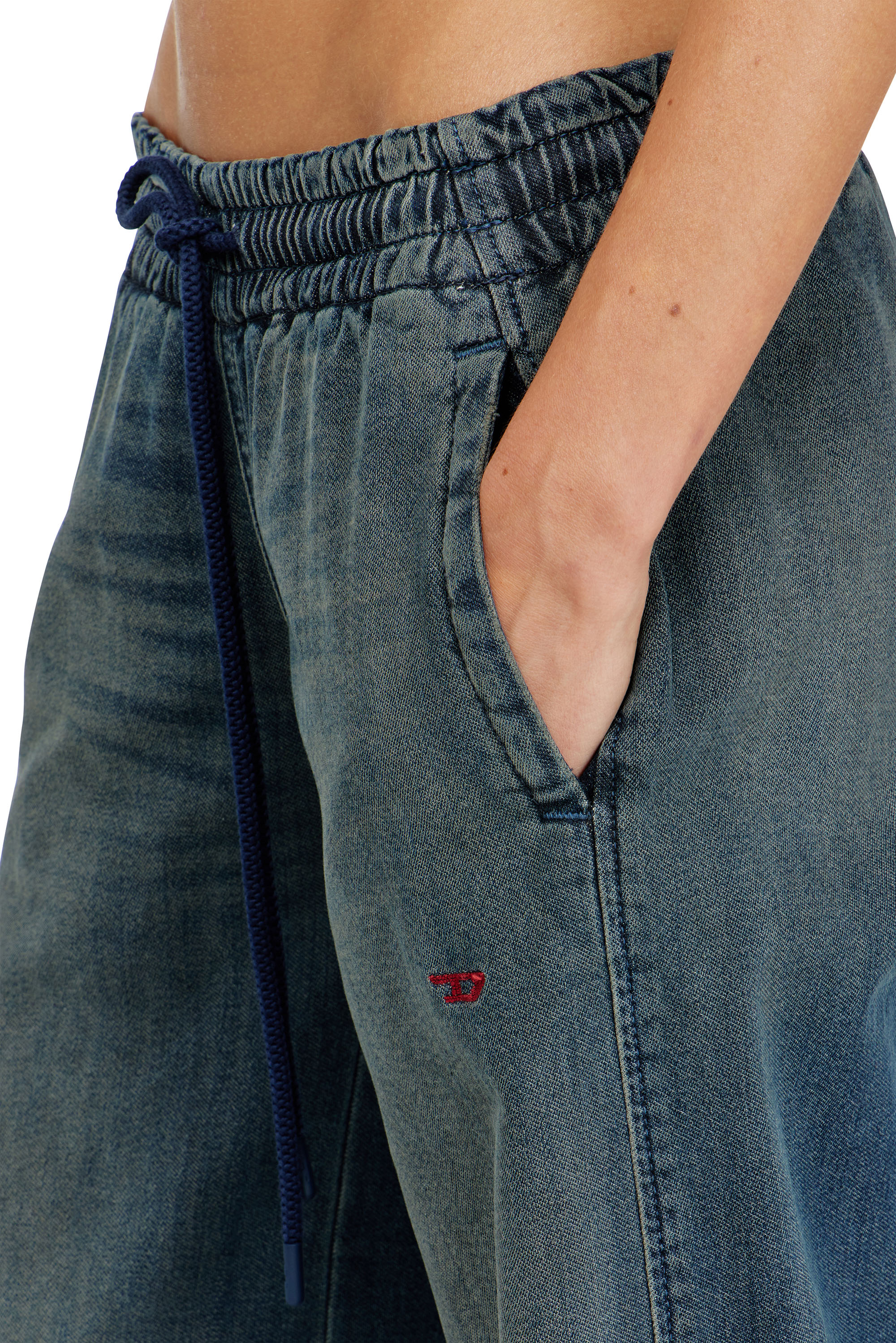 Diesel - Woman's Relaxed 2078 D-Ainty Joggjeans&reg; 09N62, Dark Blue - 4