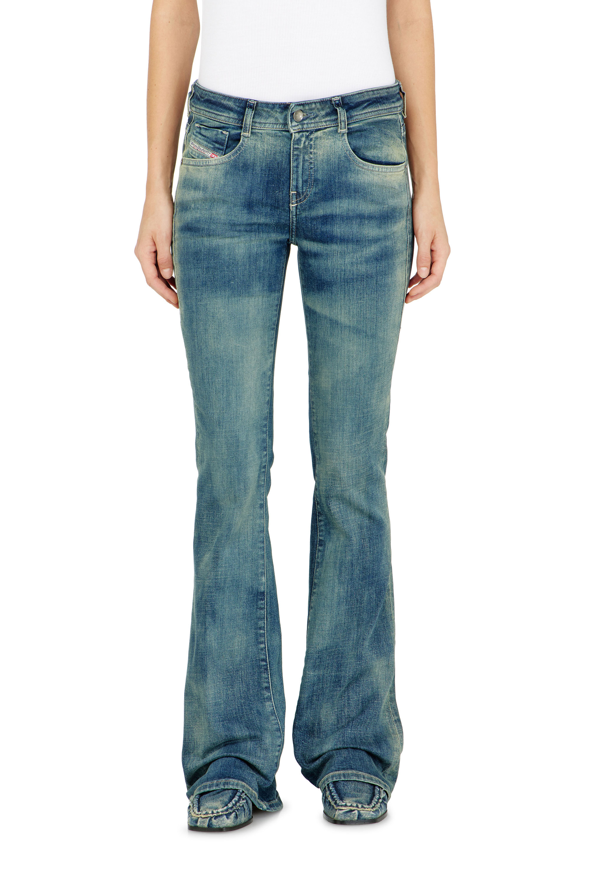 Diesel - Woman's Bootcut Jeans 1969 D-Ebbey 09P41, Medium blue - 4