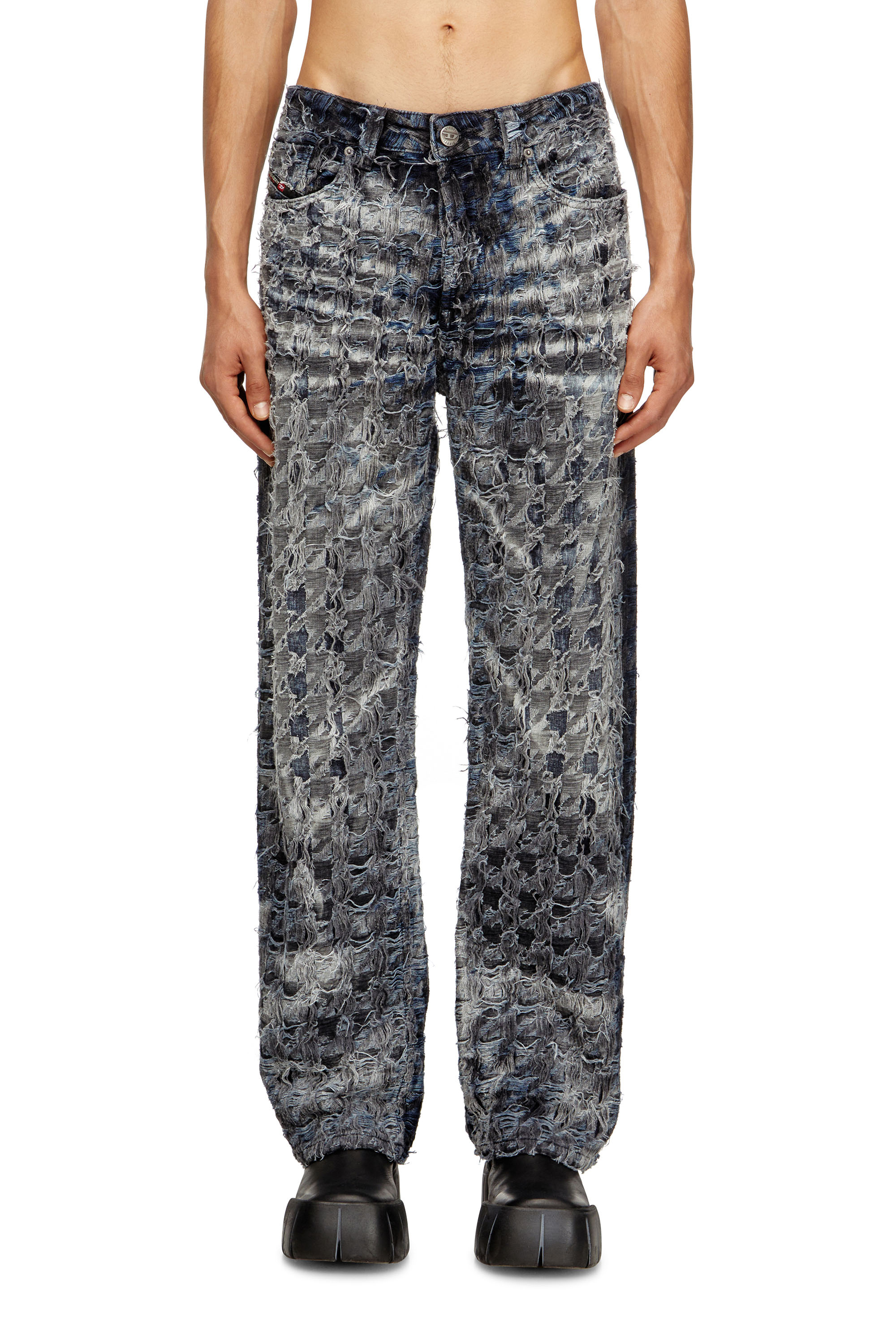 Diesel - Man's Relaxed Jeans 1980 D-Eeper 0CEBL, Dark Blue - 2