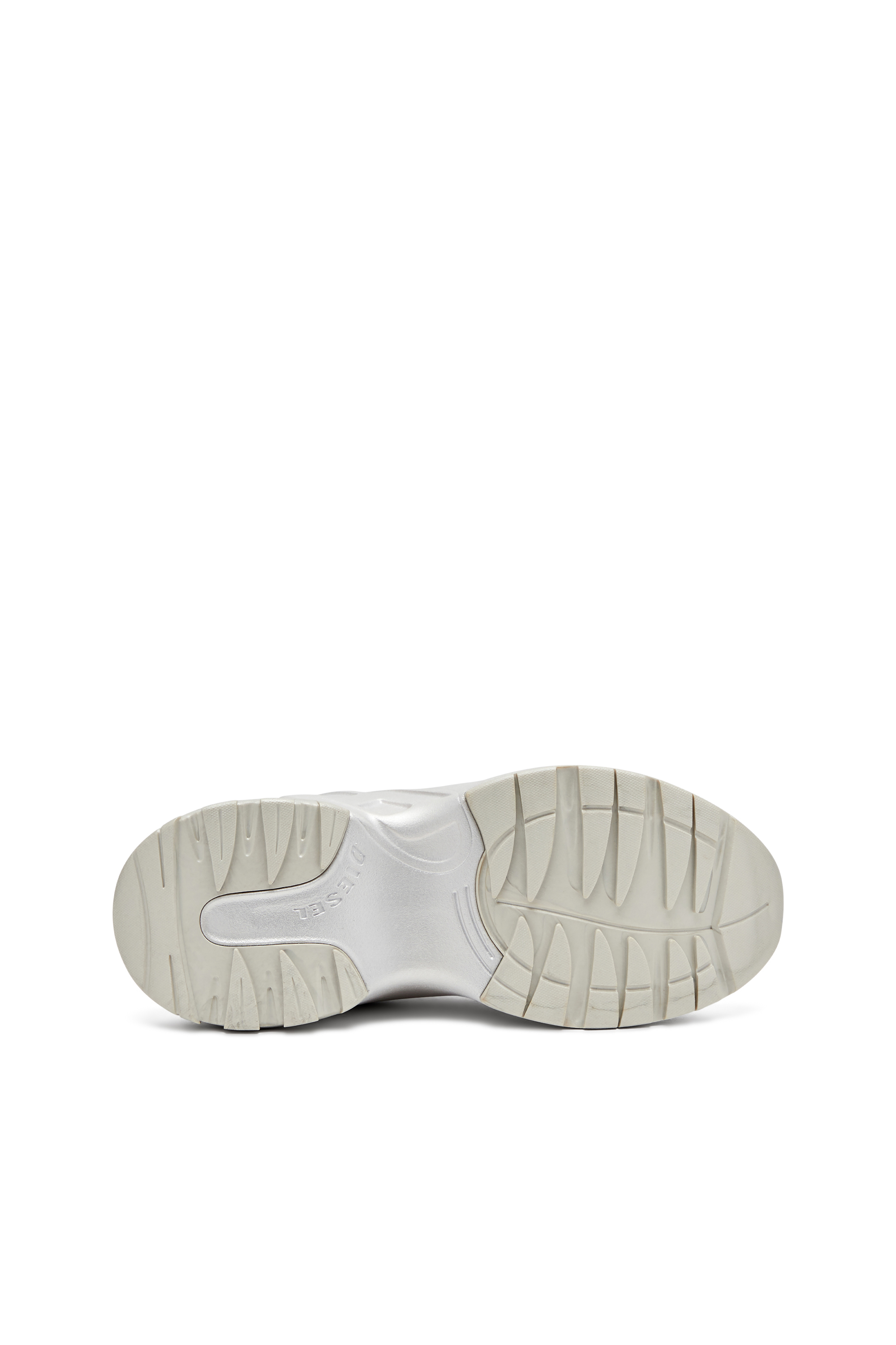 Diesel - S-D-RUNNER MULE X, Unisex's S-D-Runner-Metallic mules in Silver - 5