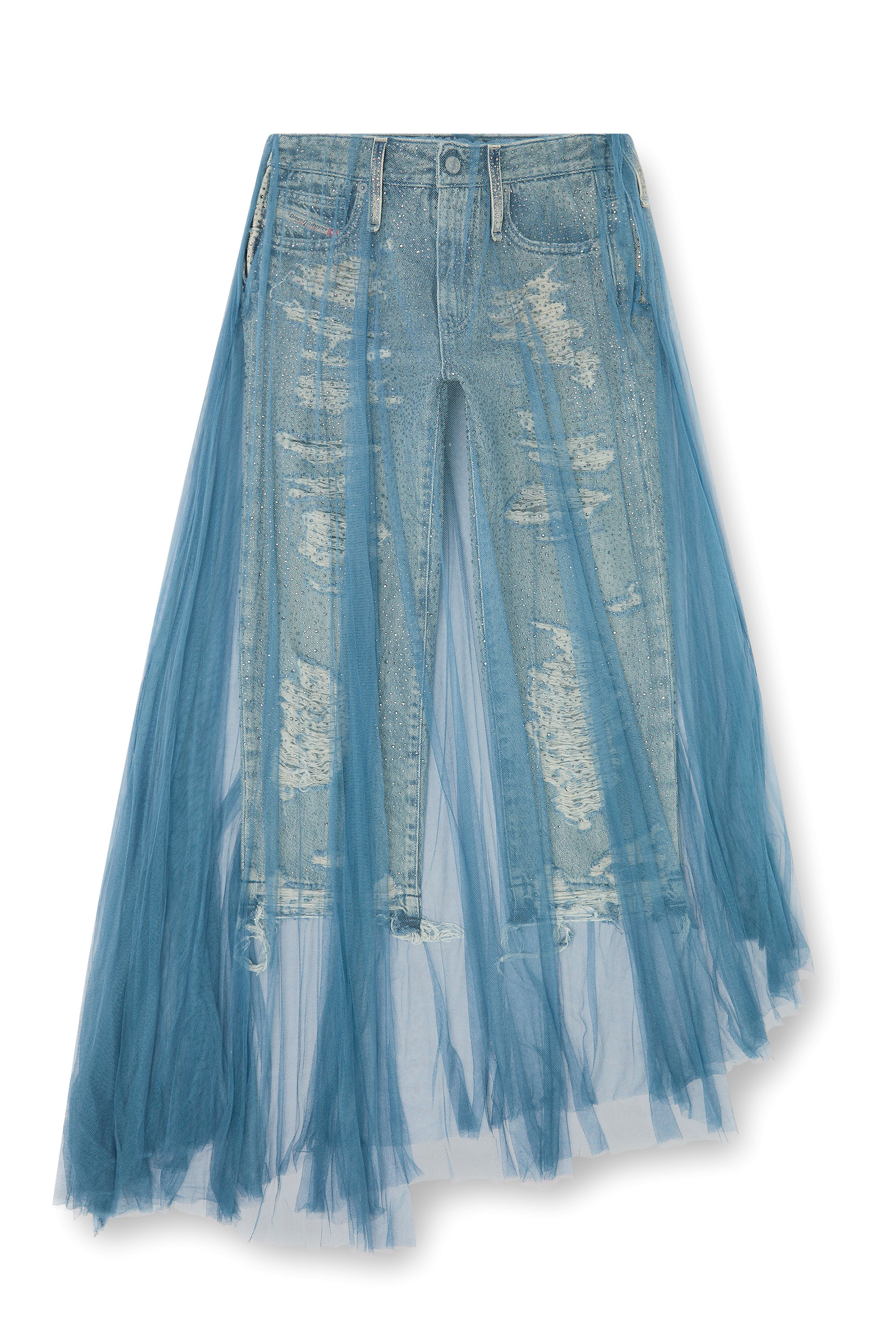 Diesel - Woman's Regular Jeans D-Aisi 0DBER, Medium blue - 7