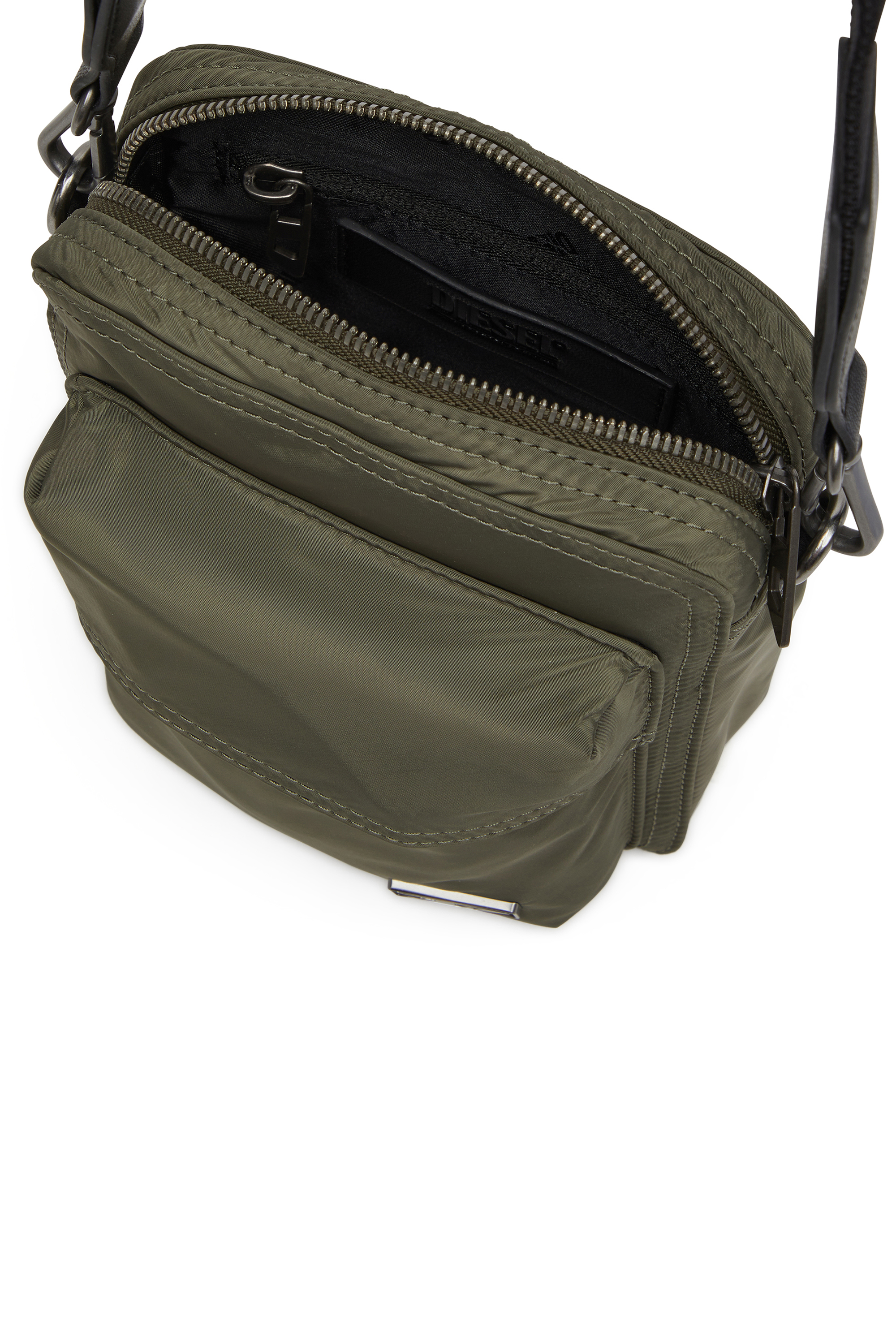 Diesel - MULTI-PKTS CROSSBODY X, Unisex's Multi-Pkts-Crossbody bag in utilitarian shell in Green - 3