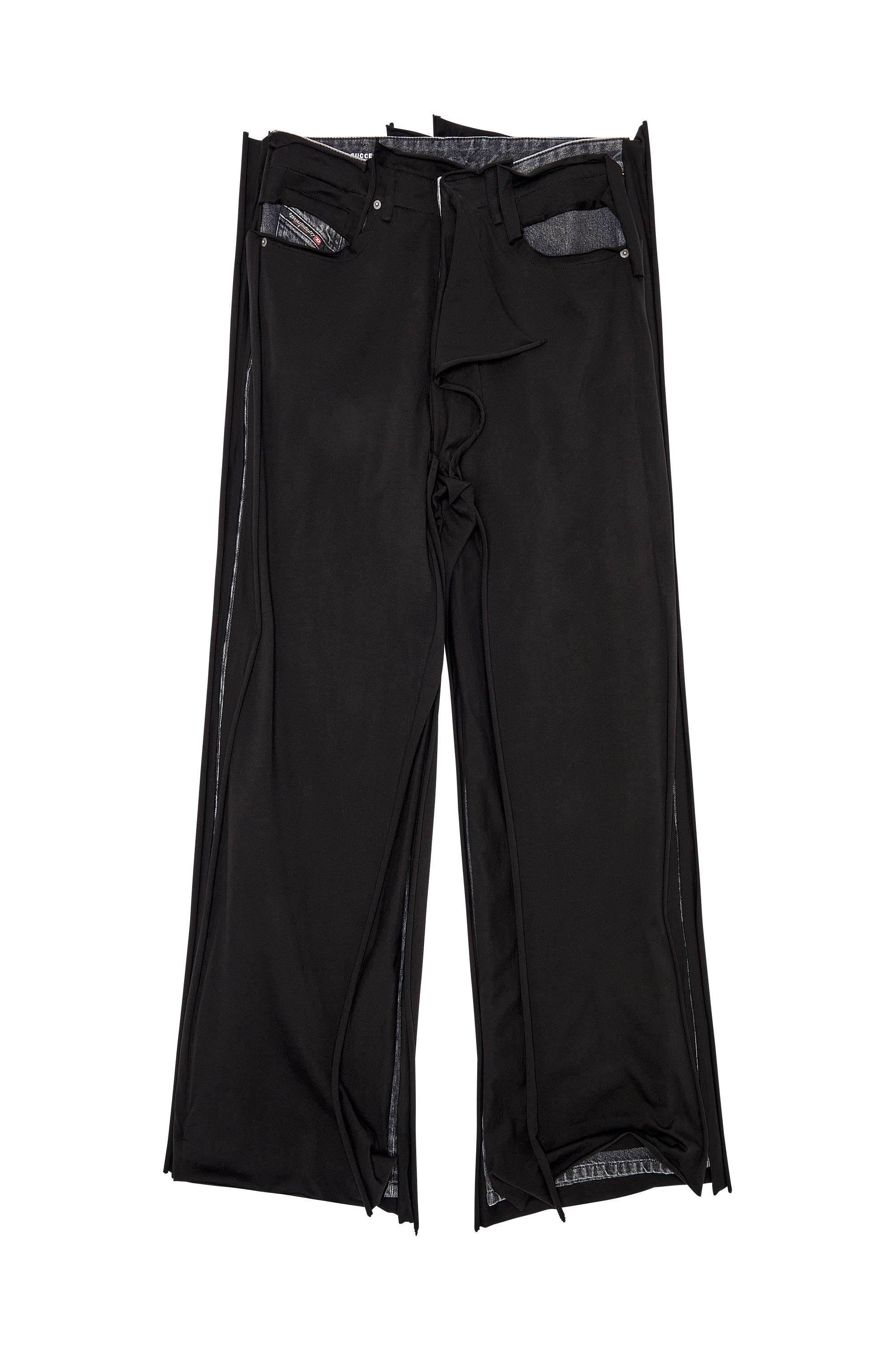 Diesel - Straight Jeans D-Rise 0HLAB, Black/Dark grey - Image 4