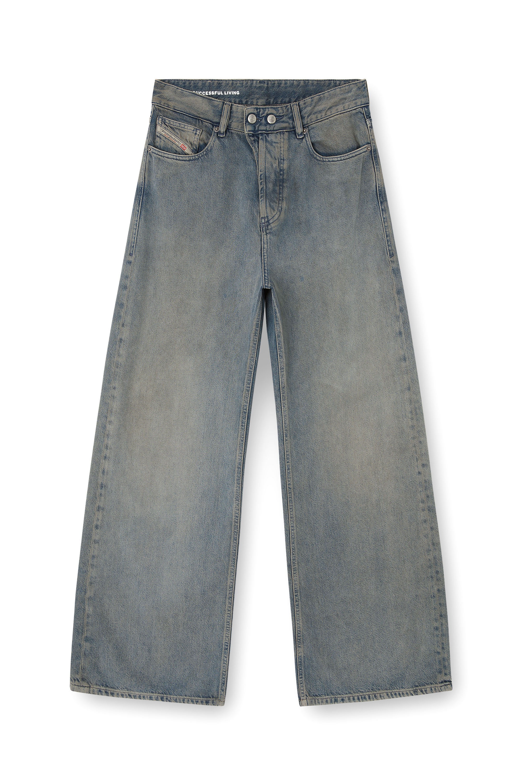 Diesel - Woman's Relaxed Jeans 1996 D-Sire 09N24, Medium blue - 2