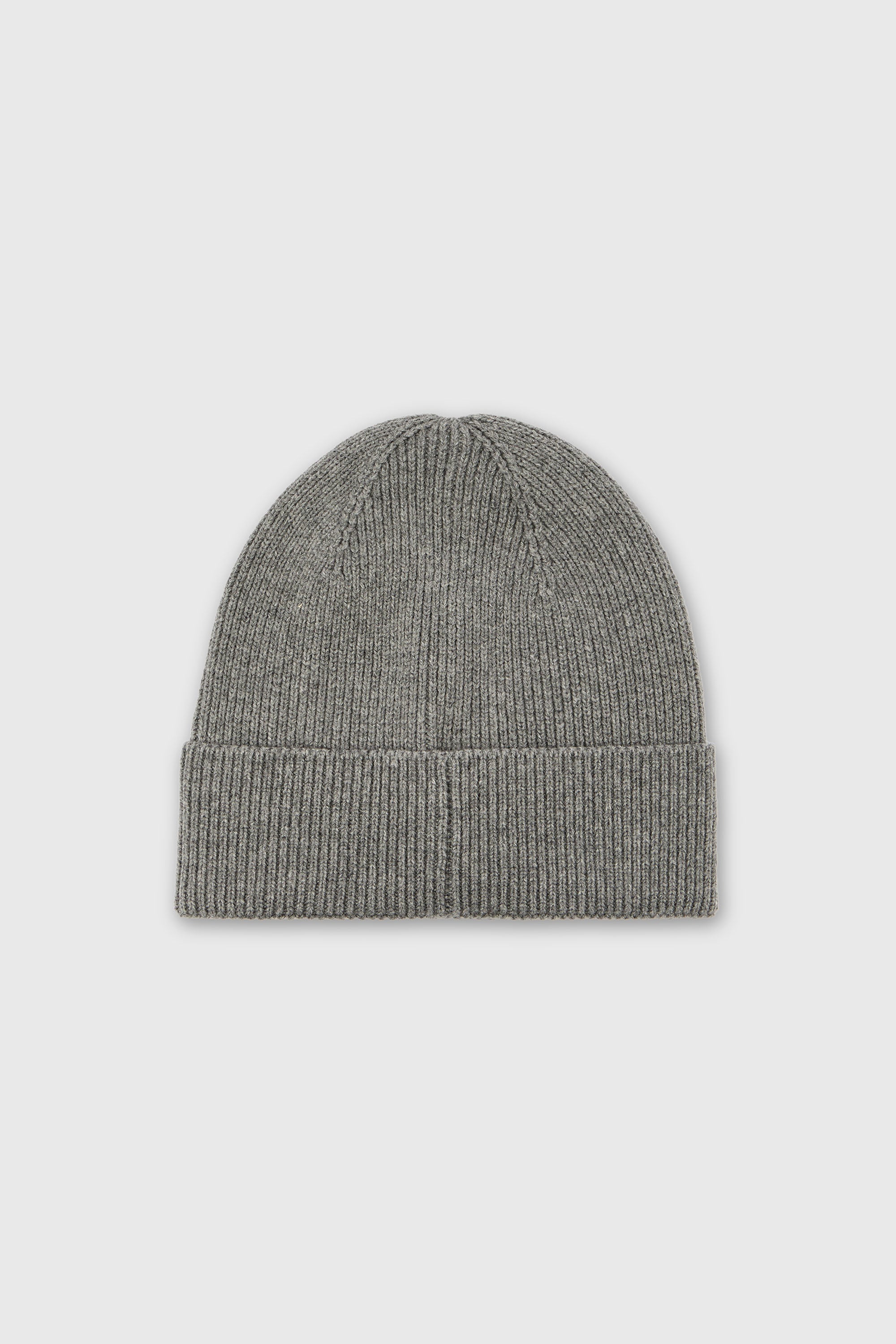 Diesel - K-CODER-FULLY B, Unisex's Ribbed beanie with D embroidery in Grey - 2