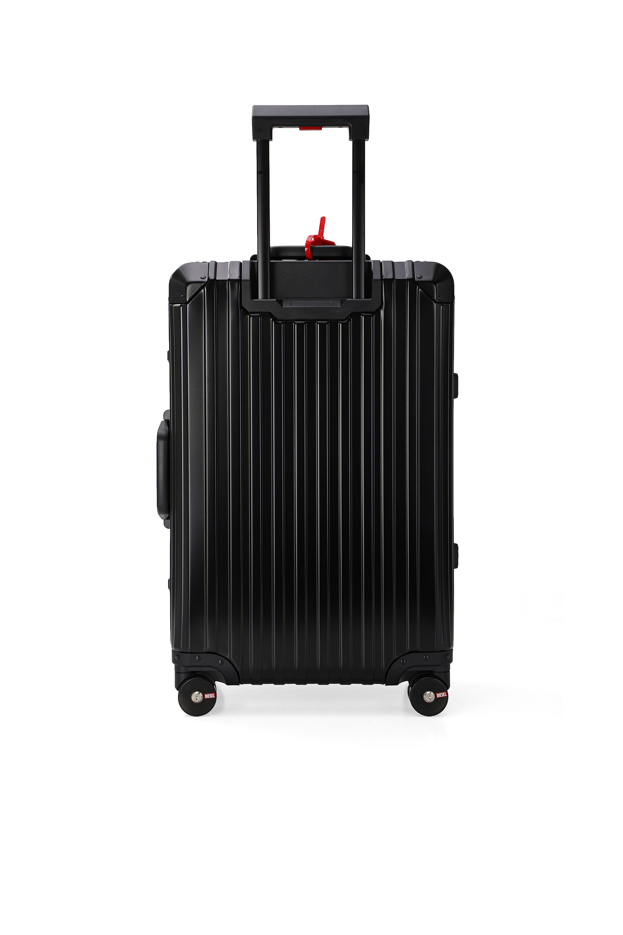 Diesel - DIESEL ALUMINUM TROLLEY- DSL002, Unisex's Aluminum suitcase size M in Black - 2