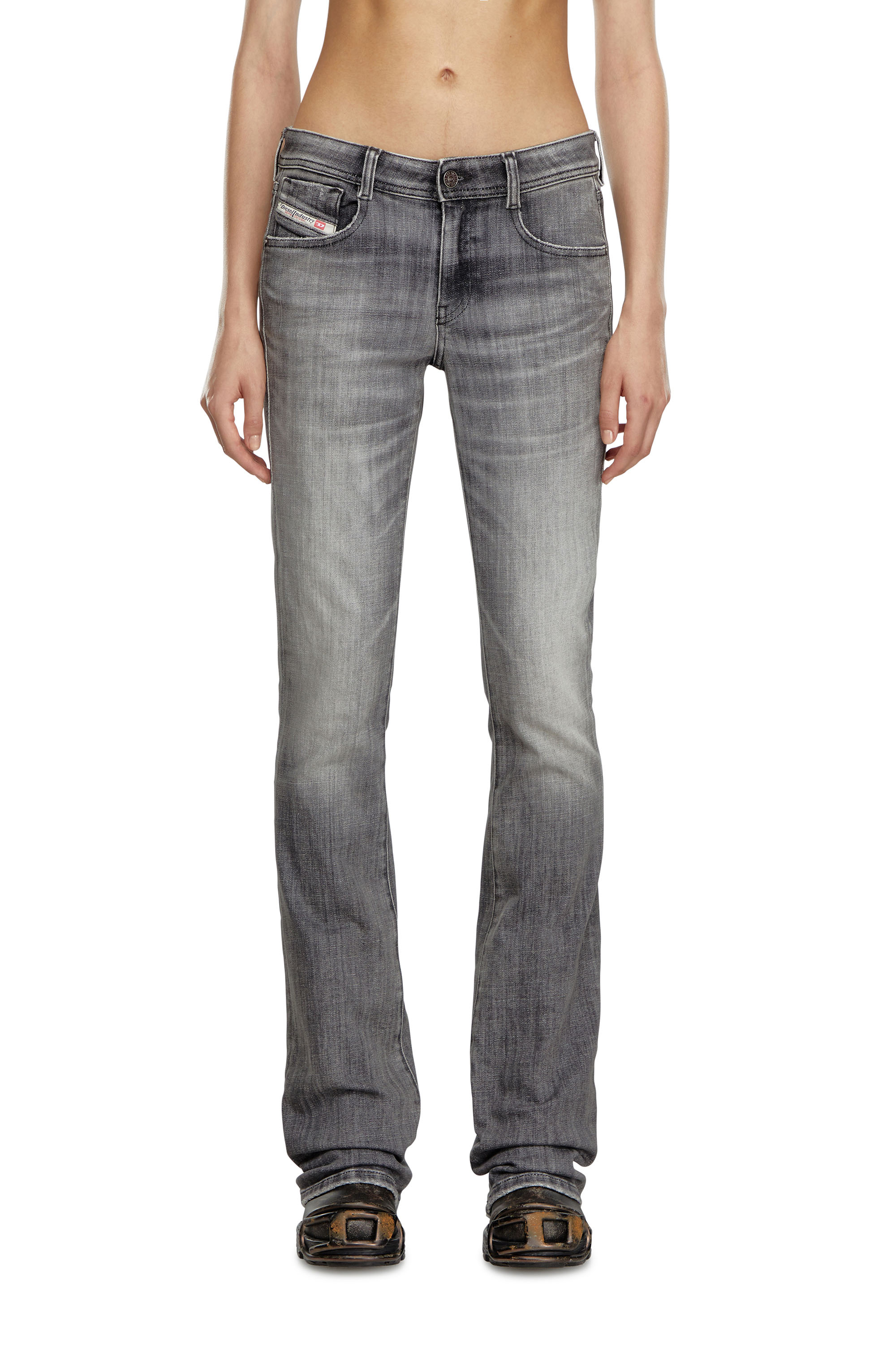 Diesel - Woman Bootcut and Flare Jeans 1969 D-Ebbey 09J29, Grey - Image 2