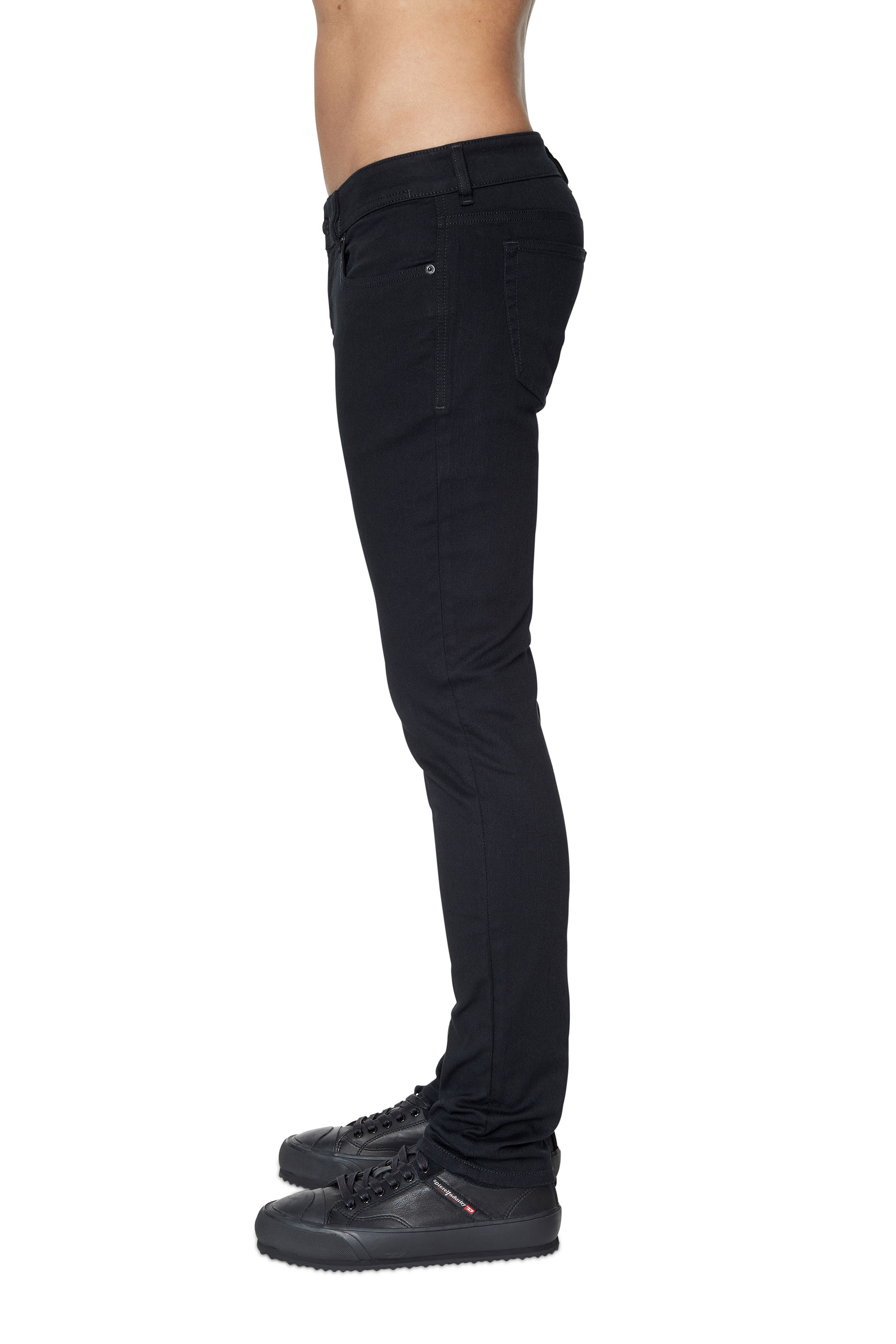 Diesel - Skinny Jeans 1979 Sleenker 09C51, Black/Dark grey - Image 4