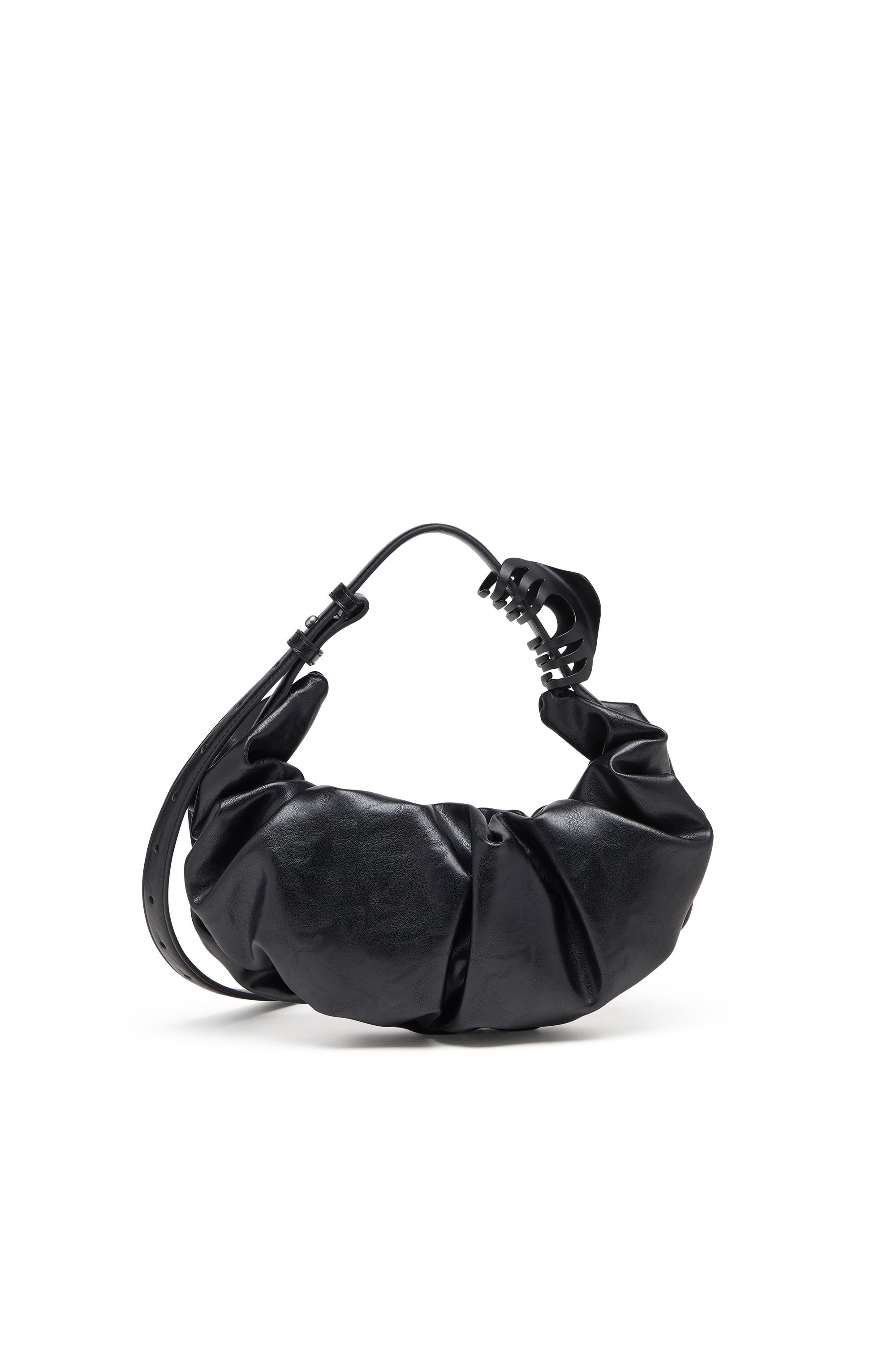 Diesel - GRAB-D HOBO S, Woman's Grab-D-Hobo bag in Black - 2