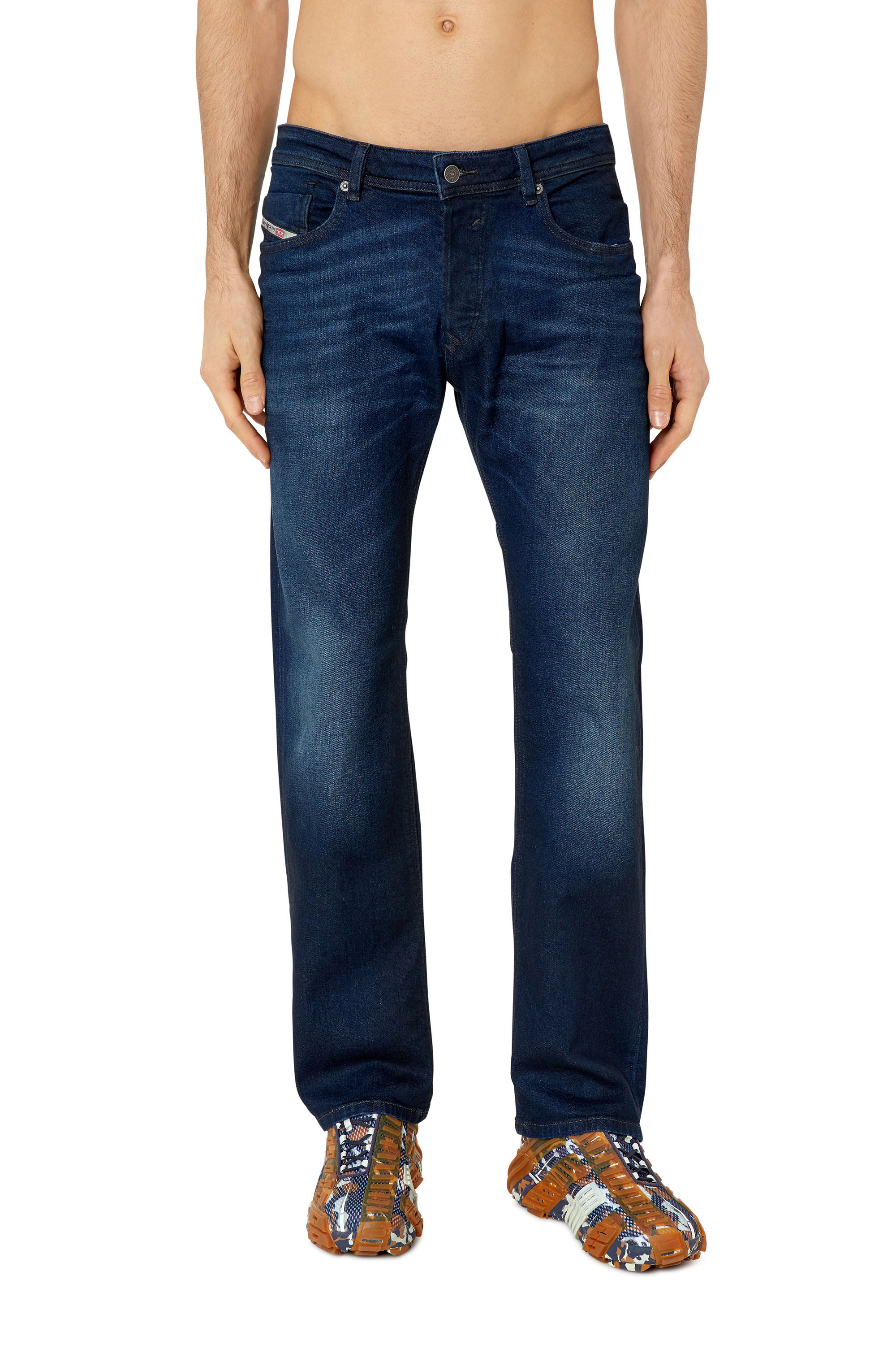 Diesel - Straight Jeans Waykee E814W, Medium blue - Image 1