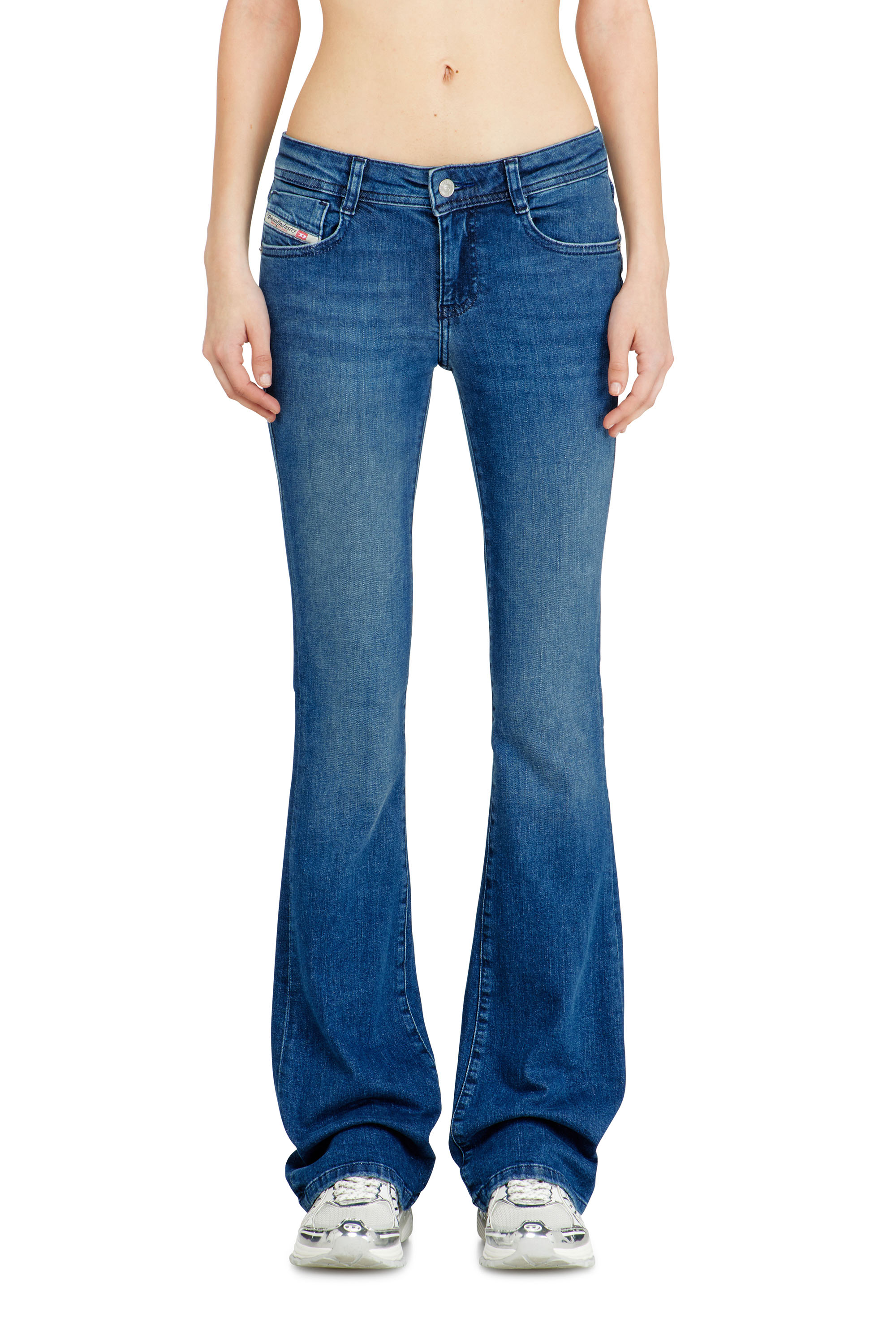Diesel - Woman's Bootcut Jeans 1969 D-Ebbey 0ADBB, Medium blue - 2