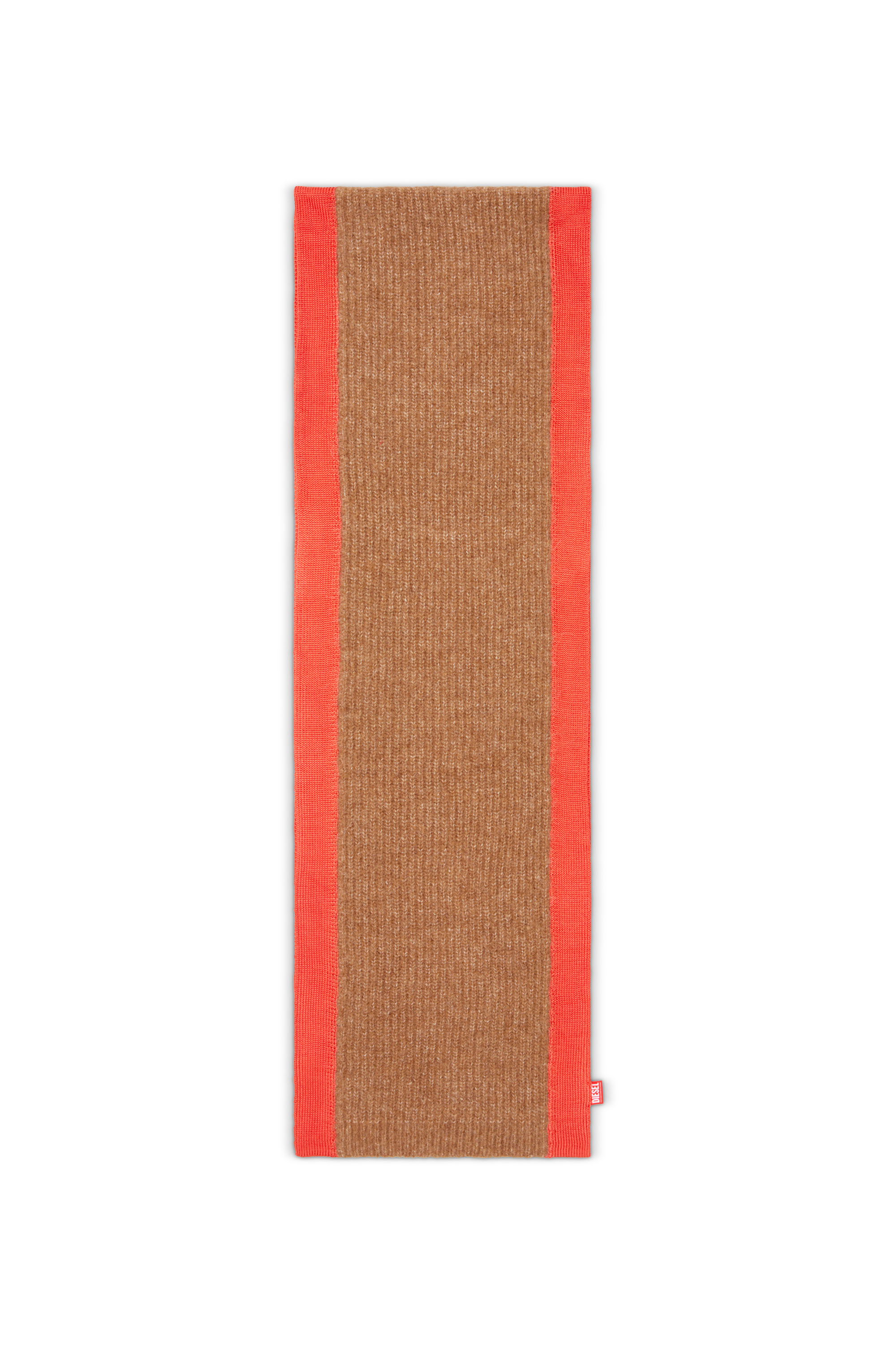 Diesel - K-LOLLO-SCARF, Unisex's Alpaca scarf in Brown - 1