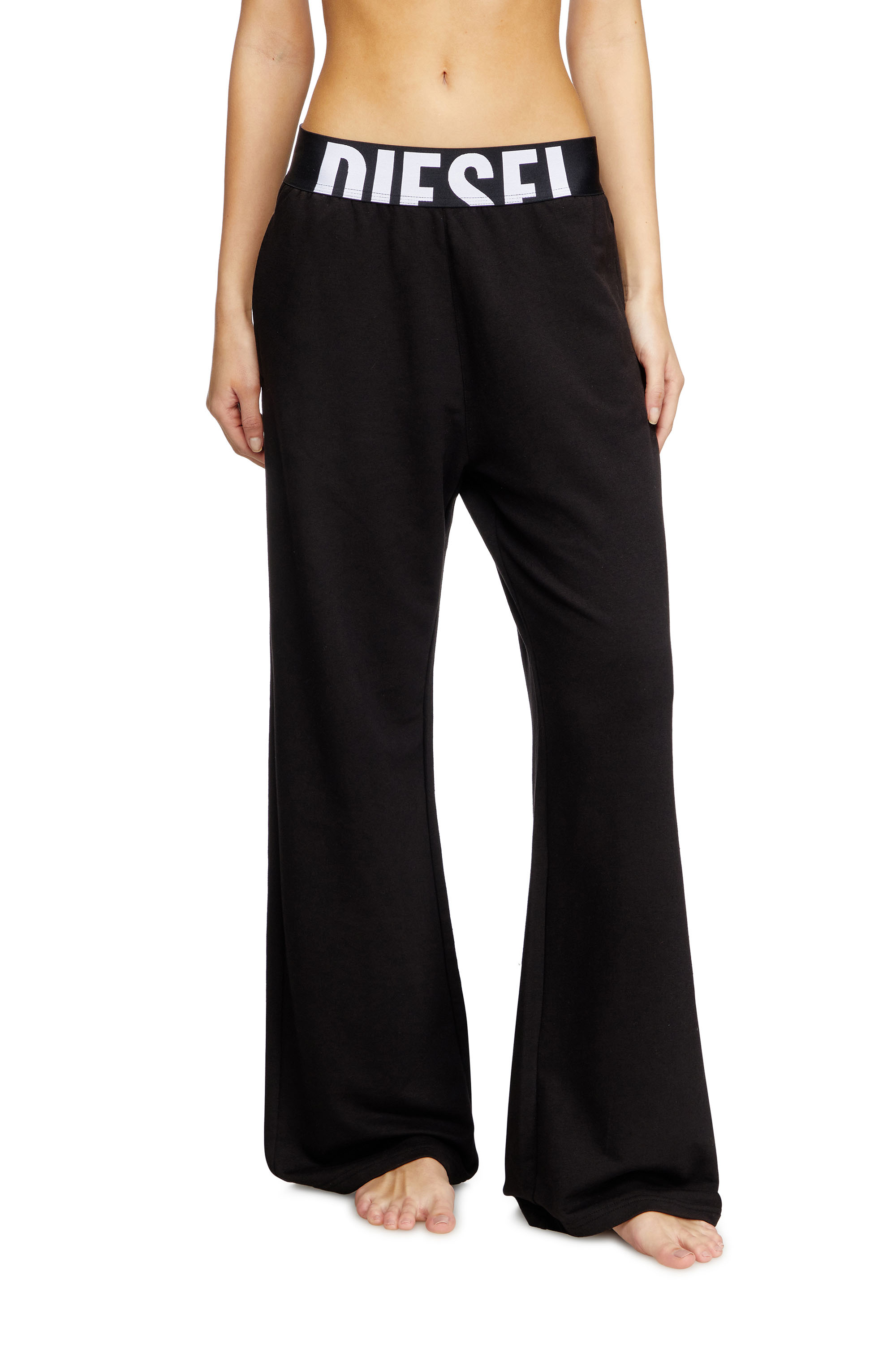 Diesel - JEN-D-POP, Woman's Pyjama pants in Black - 2