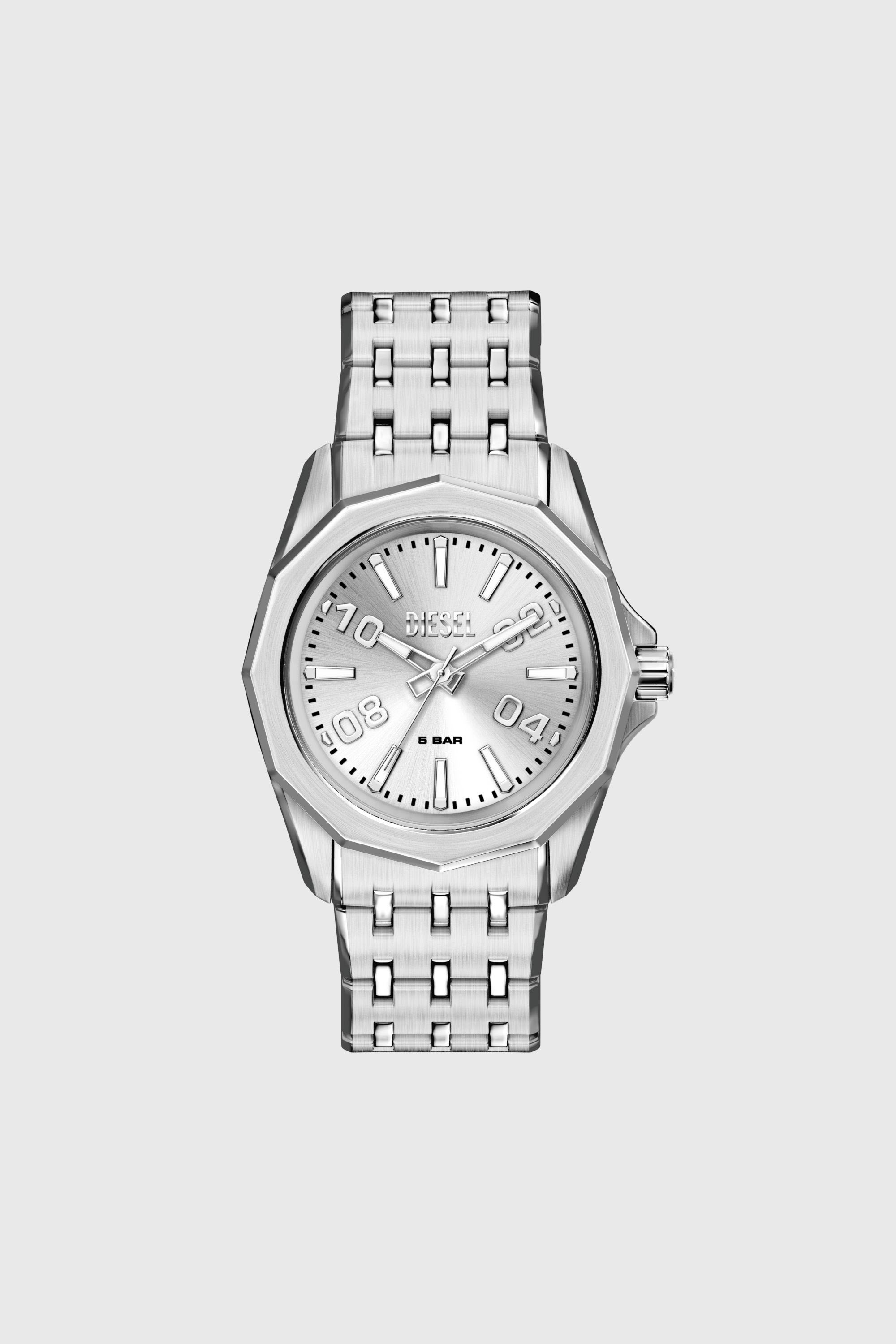 Diesel - DZ2236 WATCH, Man's Stinger stainless steel watch in Silver - 1
