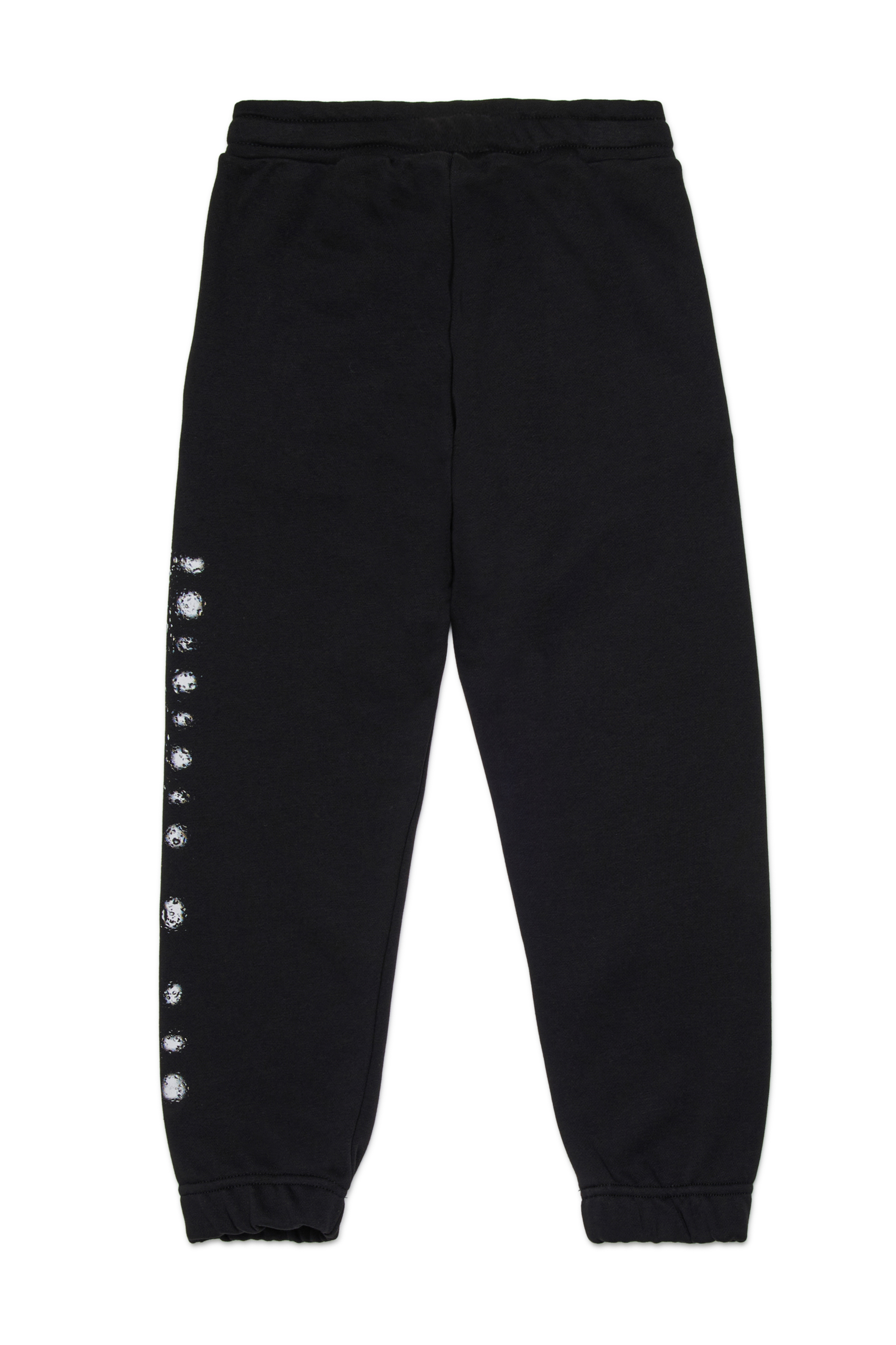 Diesel - PANTLI, Man's Cotton sweatpants with drawstring in Black - 2