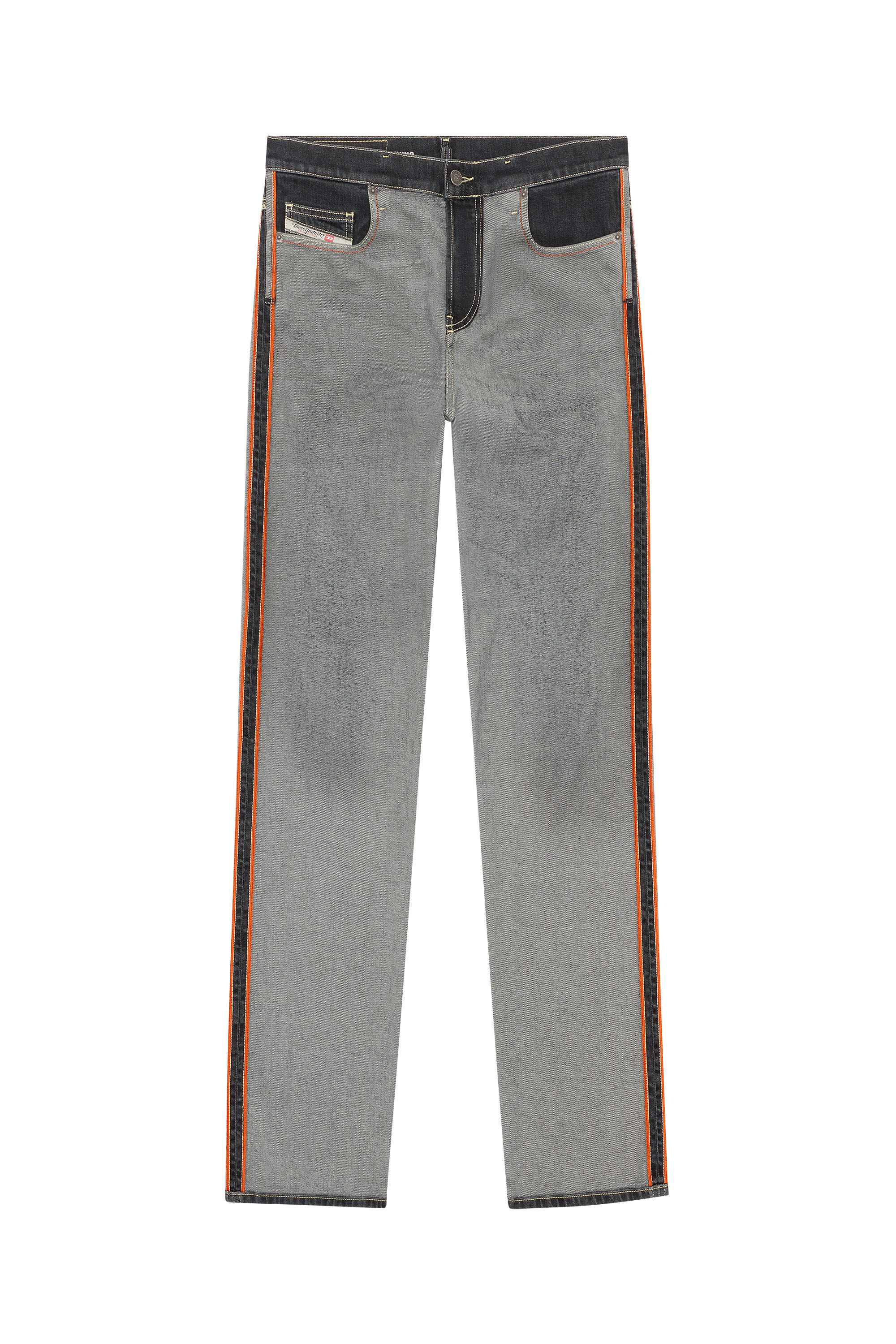 Diesel - Straight Jeans 2020 D-Viker 09G99, Black/Dark grey - Image 5