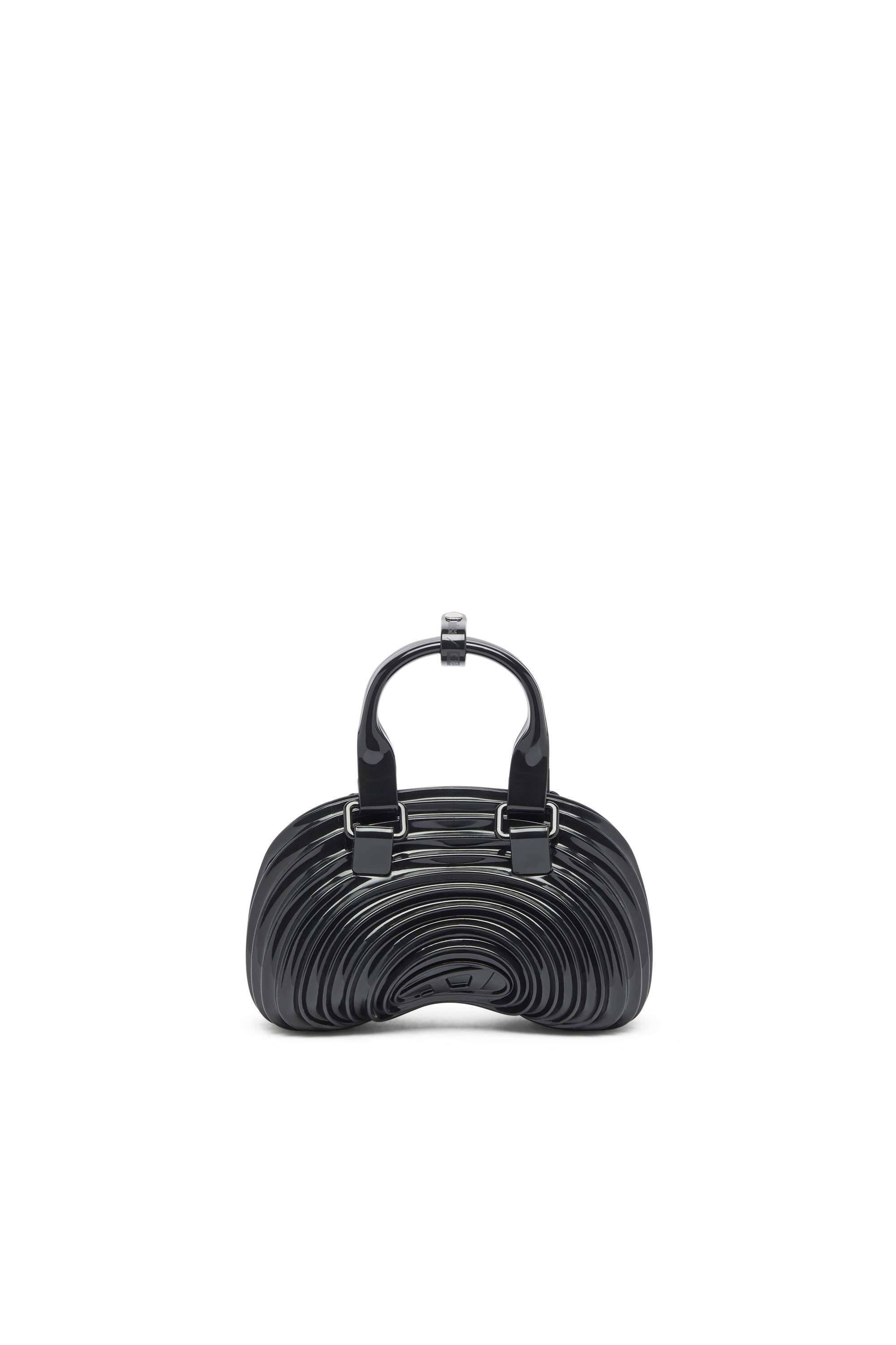 Diesel - MELISSA QUANTUM DOME, Woman's Quantum Dome - Handbag in Melflex&reg; in Black - 2