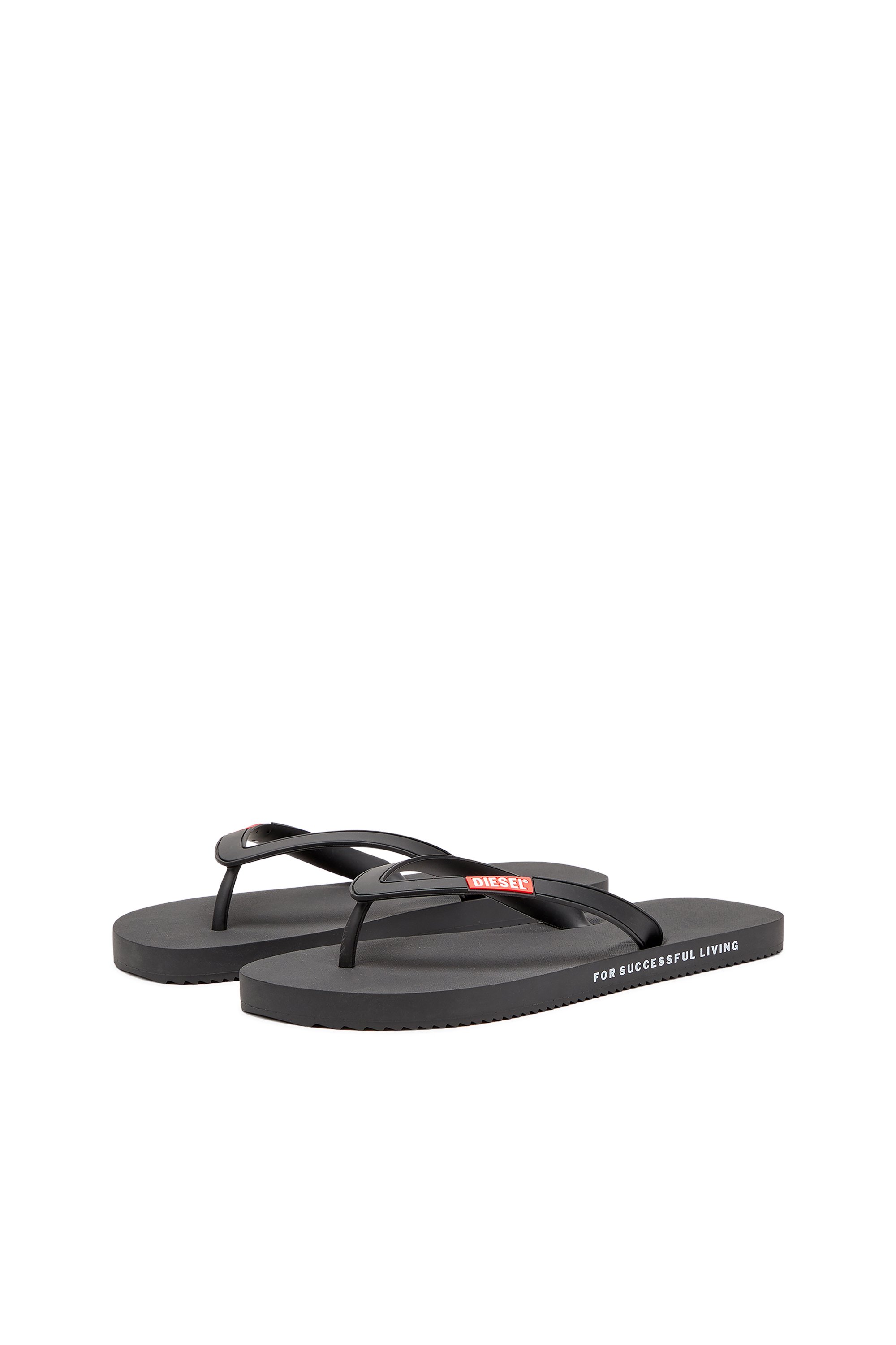 Diesel - SA-RIO, Man's Sa-Rio-Rubber flip-flops in Black - 8