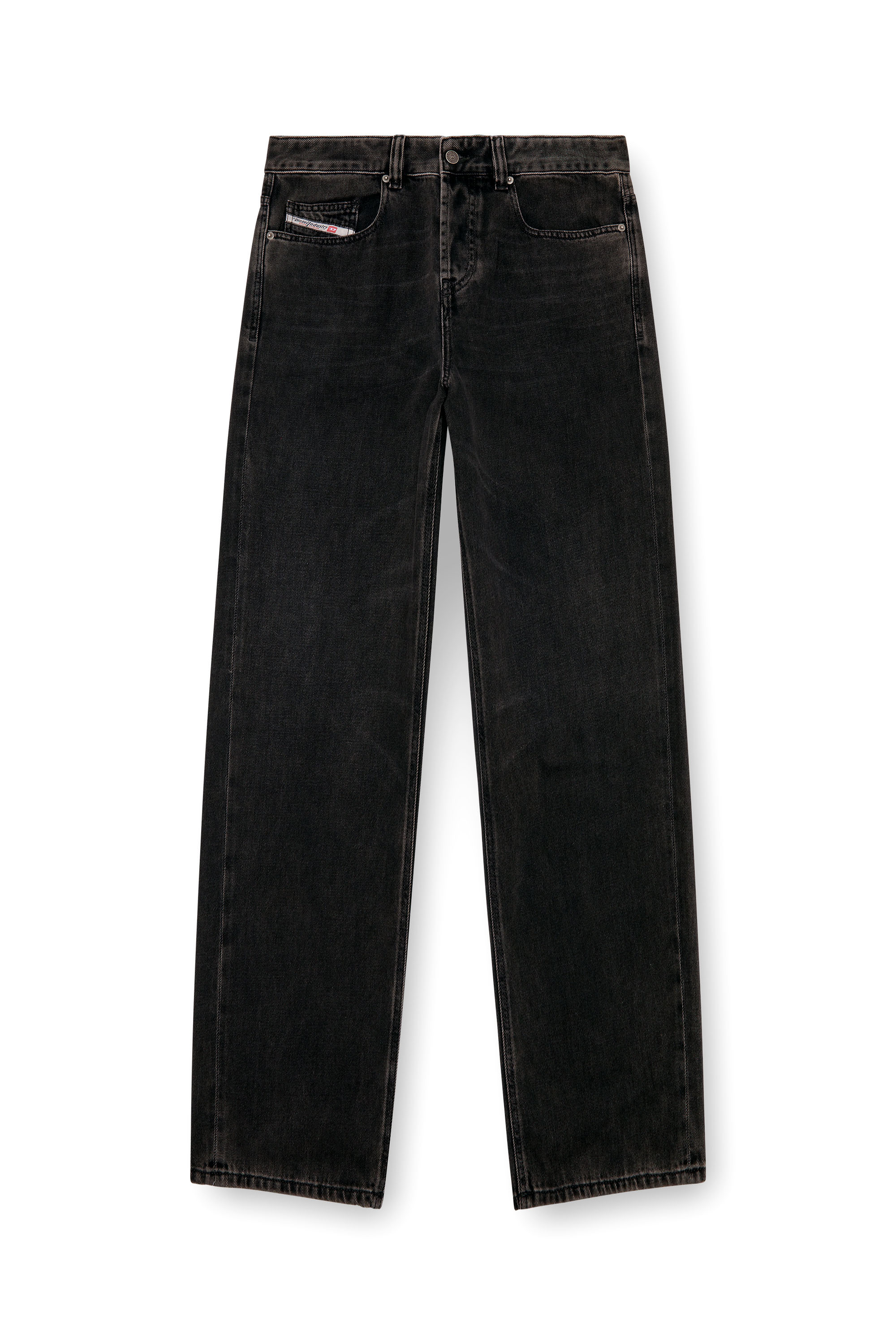 Diesel - Man's Straight Jeans 2001 D-Macro 09I35, Black/Dark grey - 6