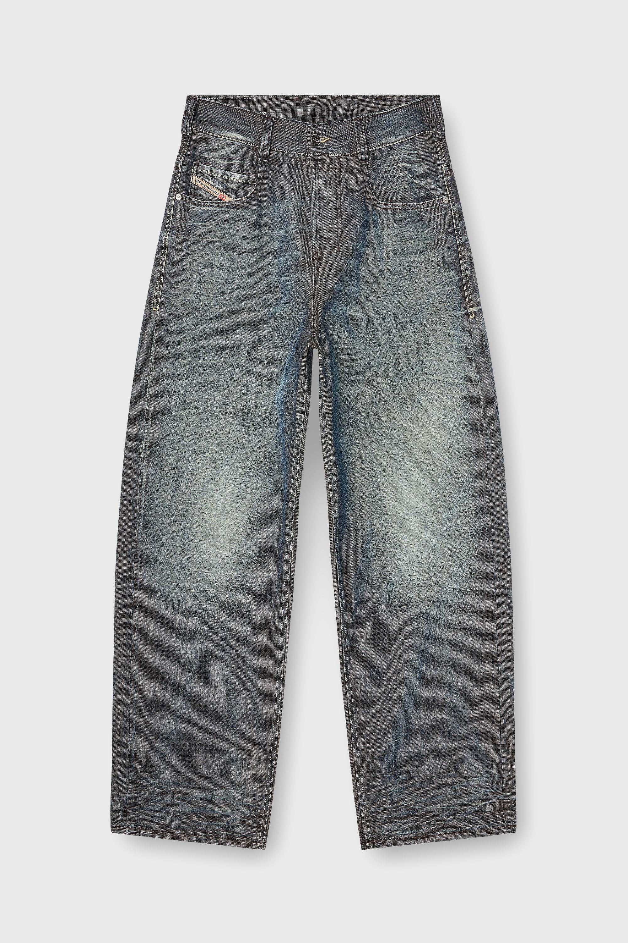 Diesel - Unisex's Relaxed Jeans 1997 D-Enim-M 007EM, Dark Blue - 2