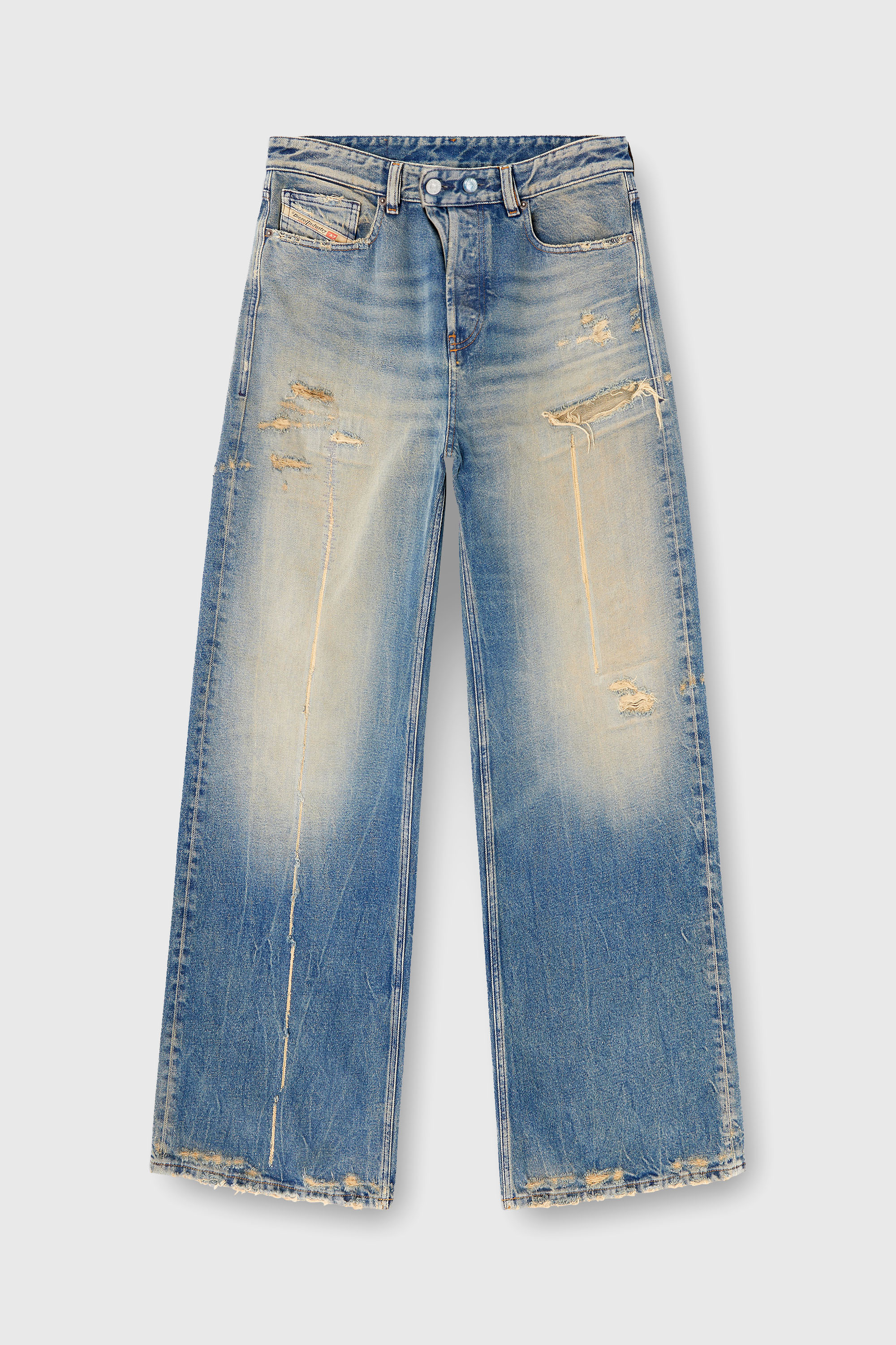 Diesel - Unisex's Relaxed Jeans 1996 D-Sire 09N29, Medium blue - 6