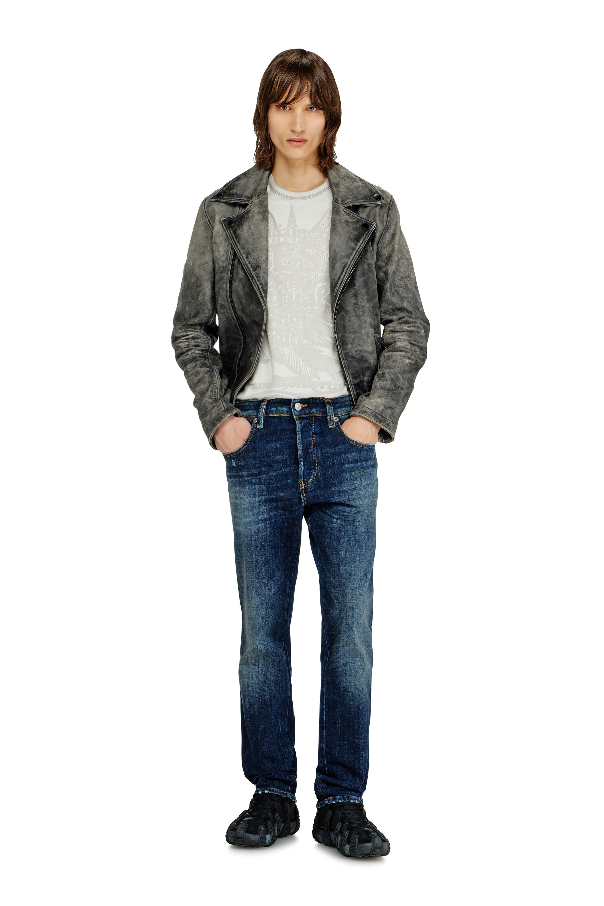 Diesel - Man's Slim Jeans 1993 D-Vyl 0ADBN, Dark Blue - 4