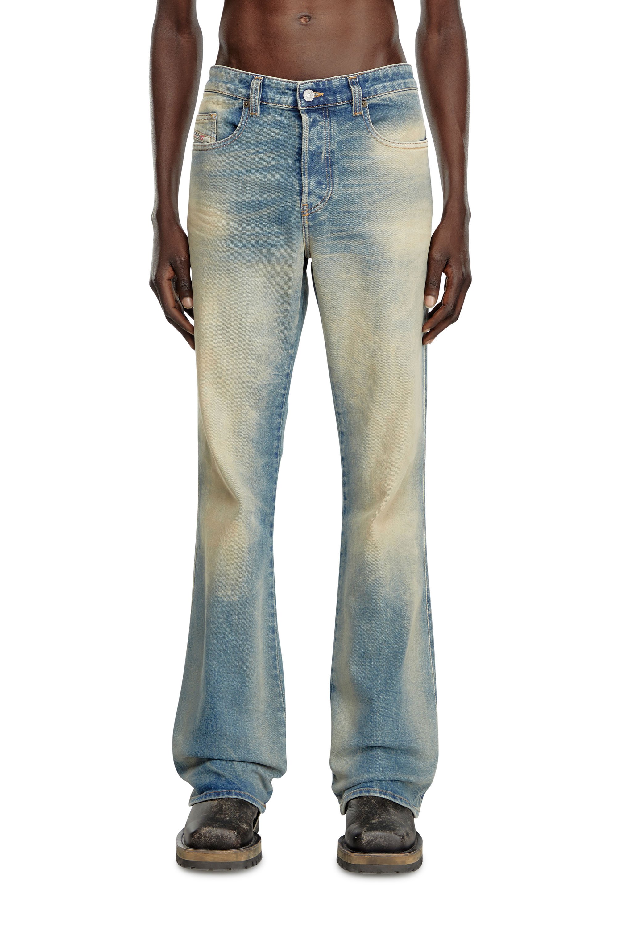 Diesel - Man Bootcut Jeans 1998 D-Buck 09H78, Medium blue - Image 2