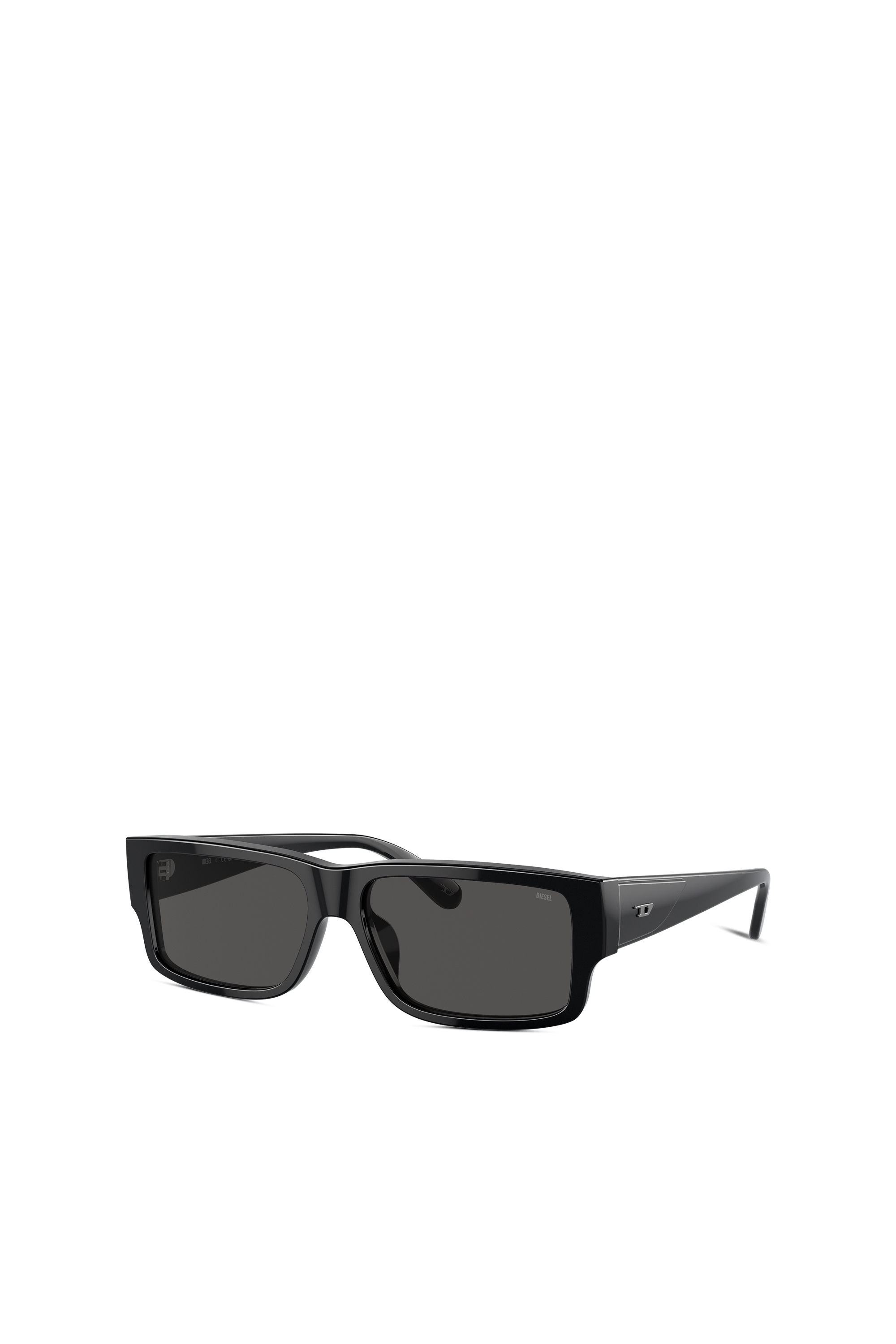 Diesel - 0DL2003, Man's Rectangle sunglasses in Dark grey - 4