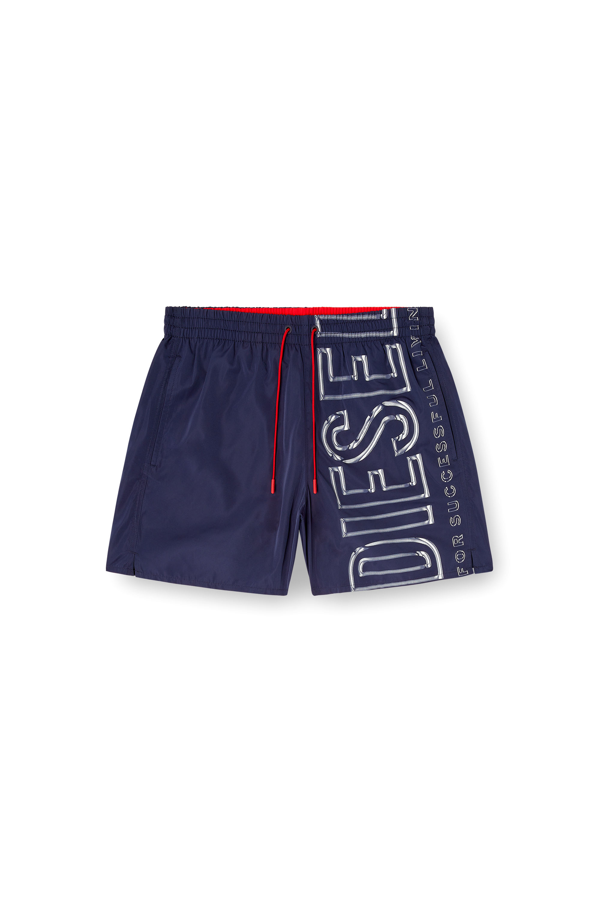 Diesel - SOCCER-41-D-CORE, Man's Swim shorts with oversized logo print in null - 4