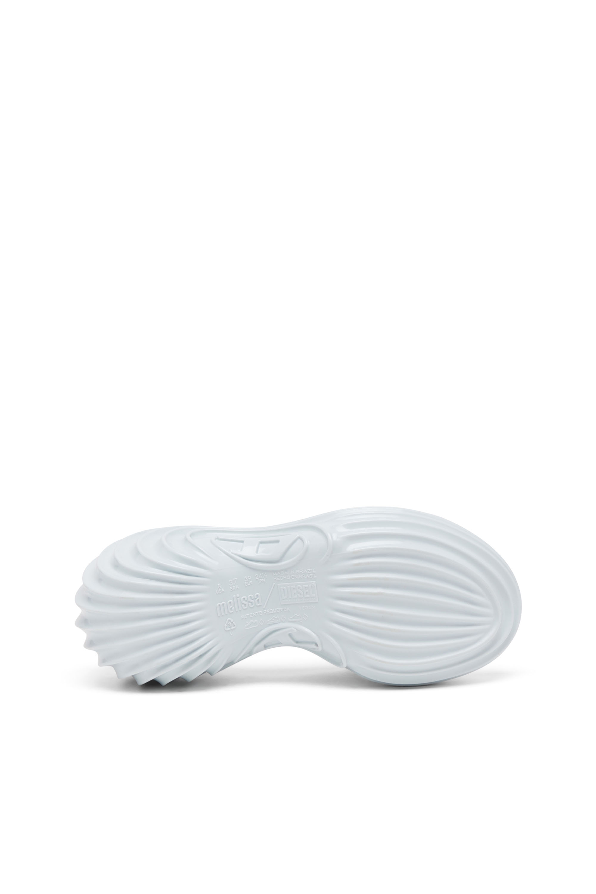 Diesel - MELISSA QUANTUM PLATFORM, Woman's Platform mule in Melflex® in Light Blue - 5