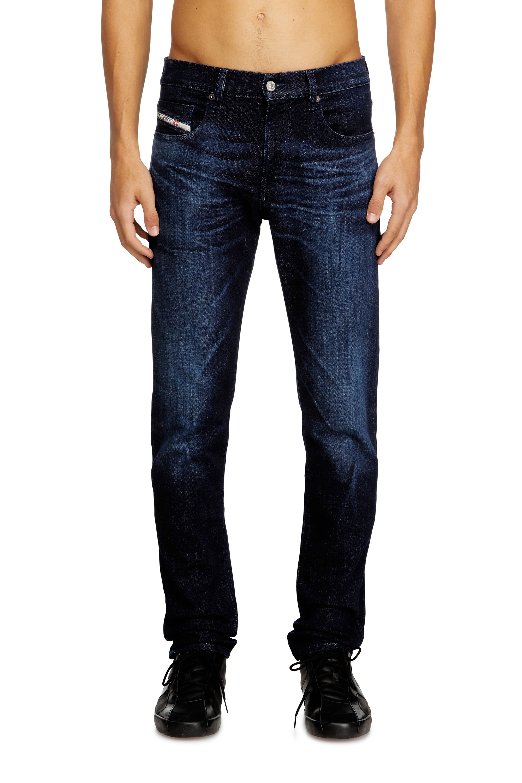 Diesel - Man's Slim Jeans 2019 D-Strukt 0ADBL, Dark Blue - 2