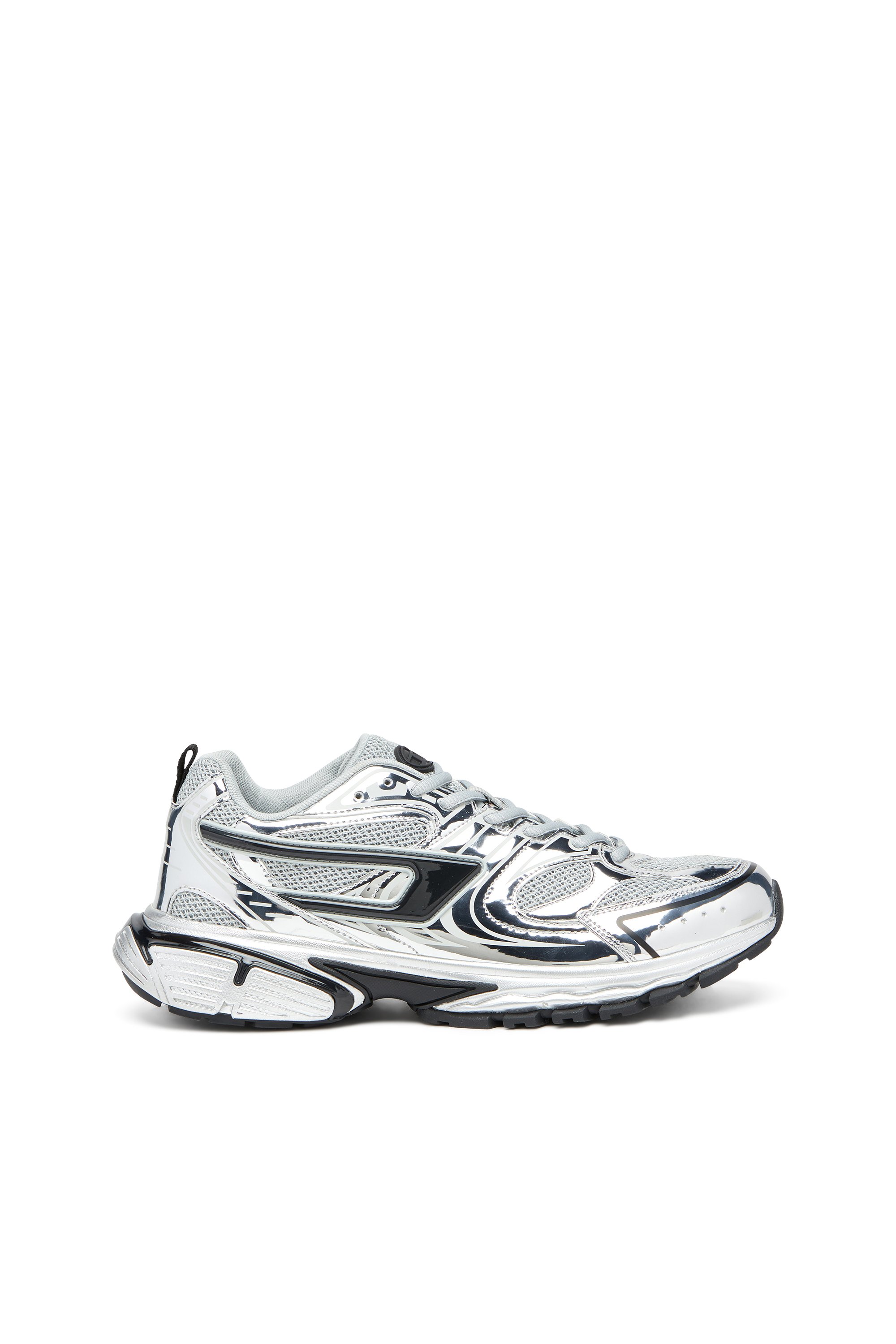 Diesel - S-SERENDIPITY PRO-X1, Man S-Serendipity-Mesh sneakers with metallic overlays in Multicolor - Image 2