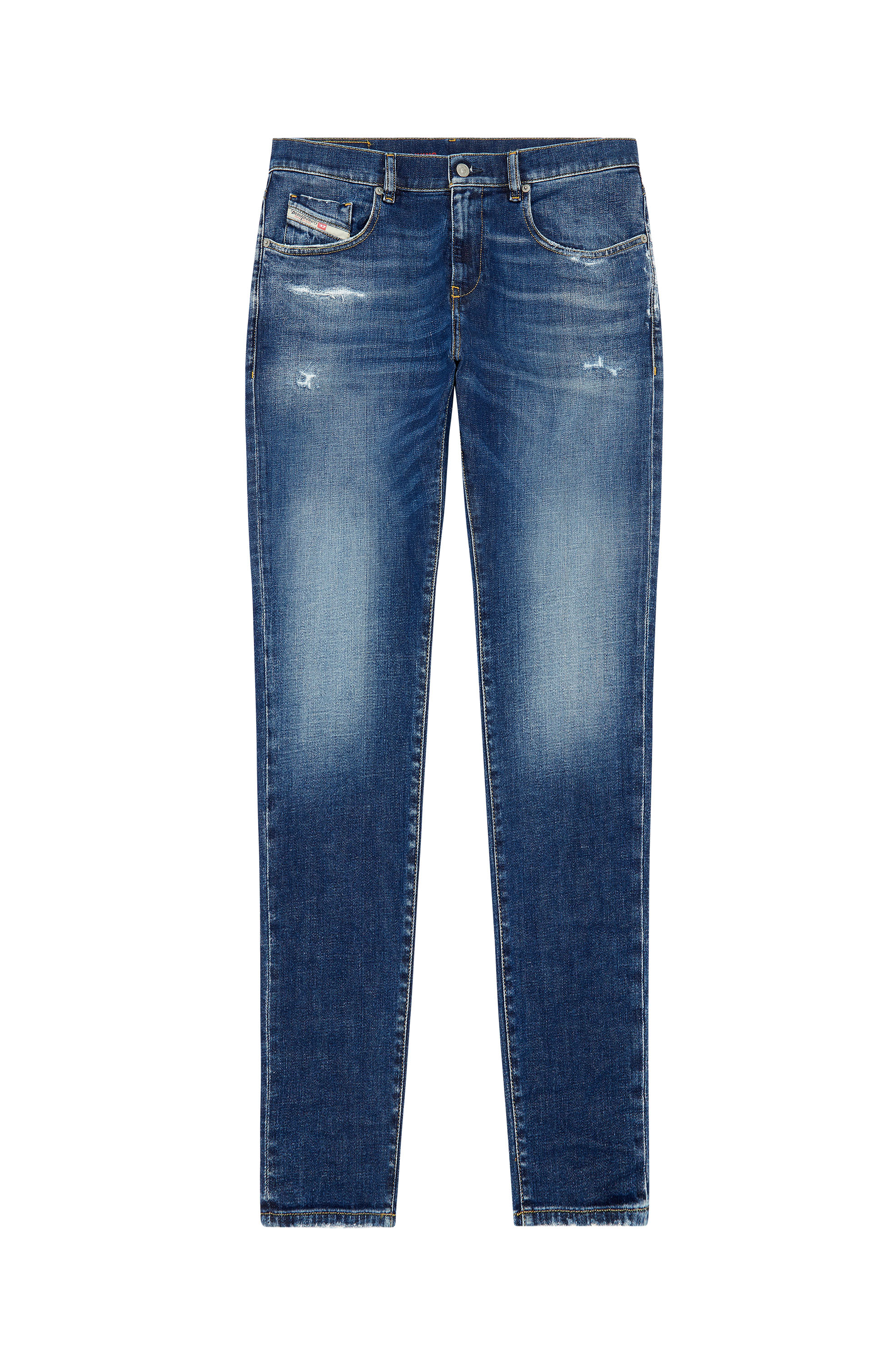 Diesel - Man Slim Jeans 2019 D-Strukt E9B90, Light Blue - Image 3