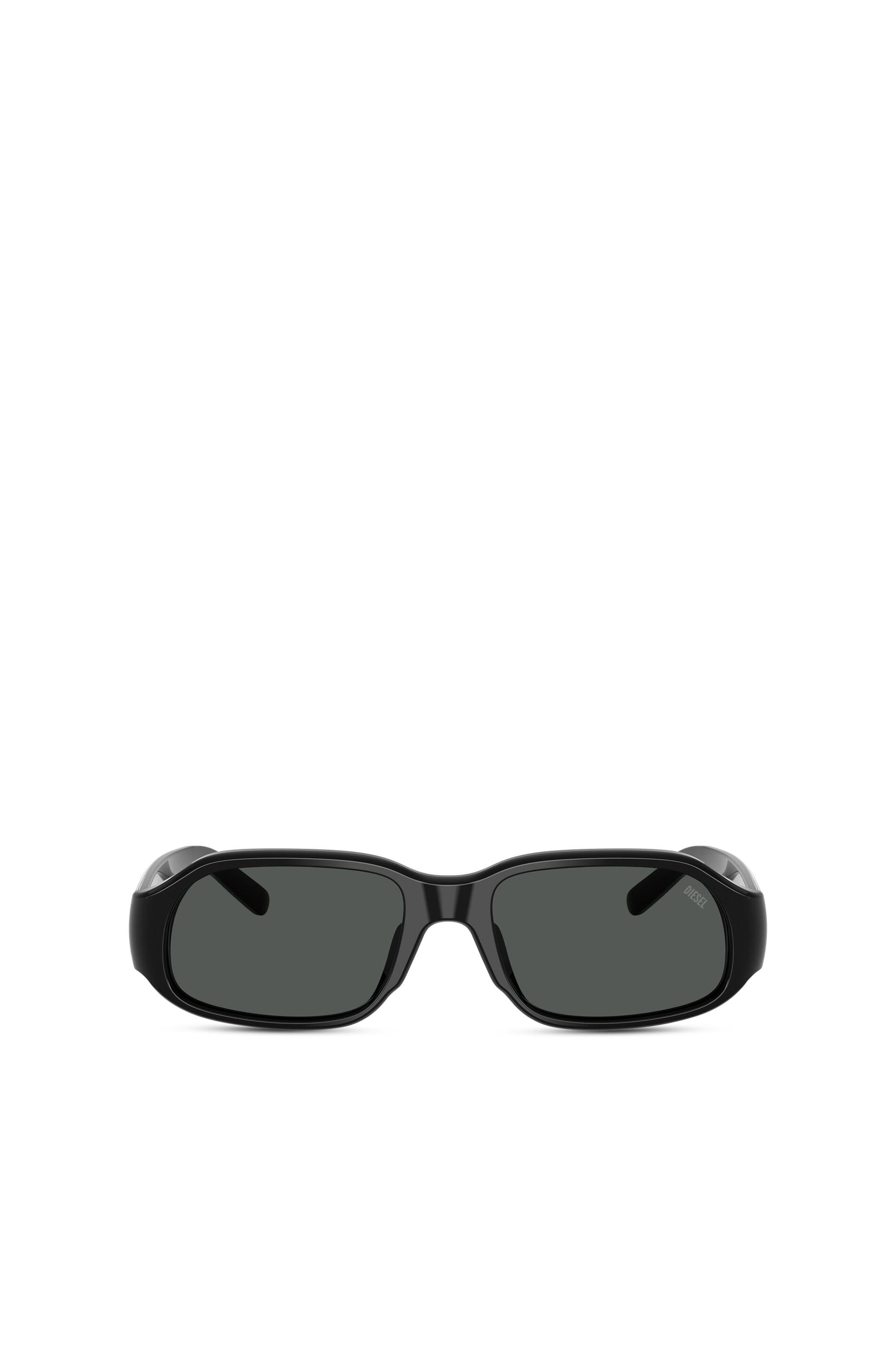 Diesel - 0DL2009U, Unisex's Rectangle sunglasses in Black - 1