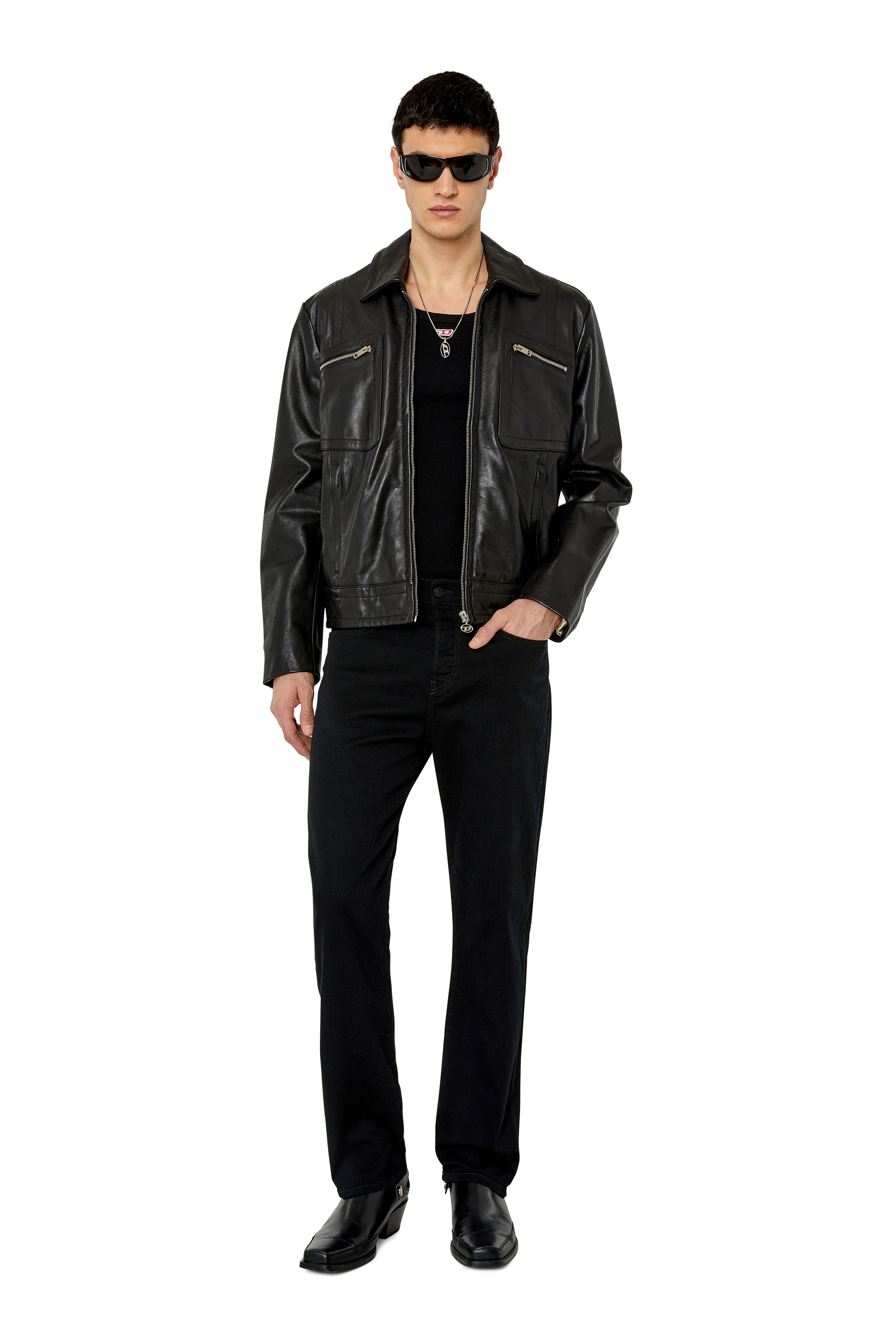 Diesel - Straight Jeans 2020 D-Viker 069YP, Black/Dark grey - Image 4