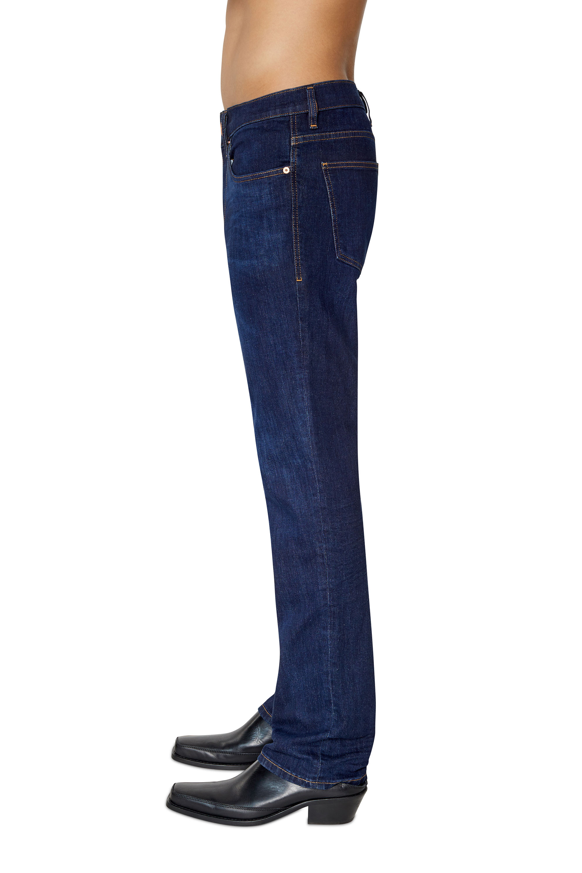 Diesel - Bootcut Jeans 2021 D-Vocs 0GDAO, Dark Blue - Image 4