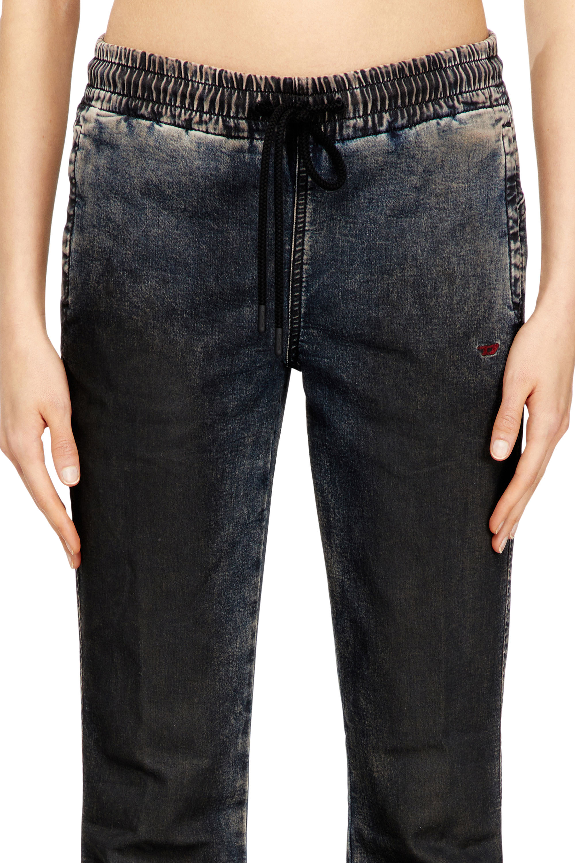 Diesel - Woman's Bootcut 2069 D-Ebbey Joggjeans® 09N64, Dark Blue - 4