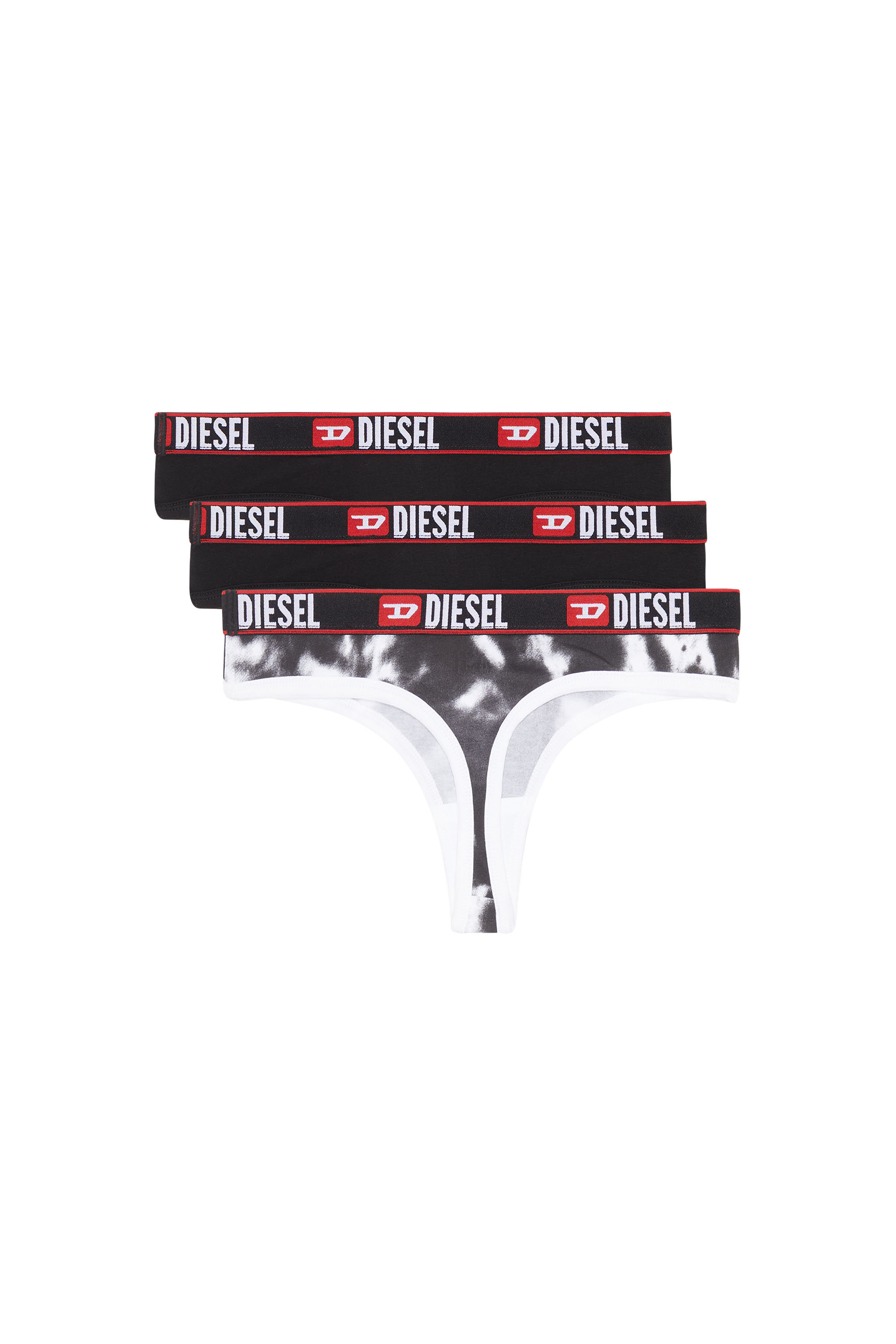 Diesel - UFST-STARSY-THREEPACK, Black/White - Image 2