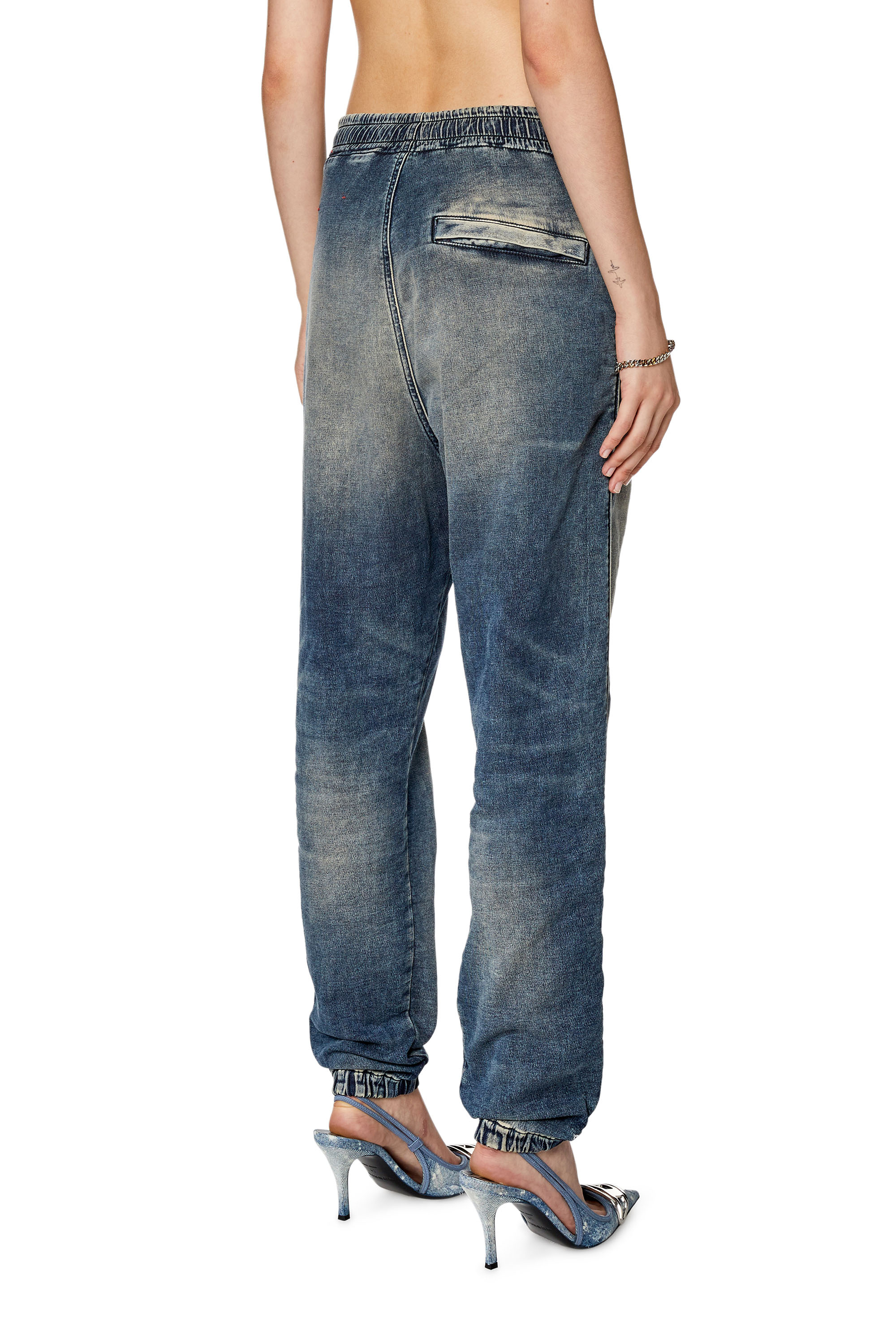Diesel - Tapered D-Lab Track Denim 068FN, Dark Blue - Image 2