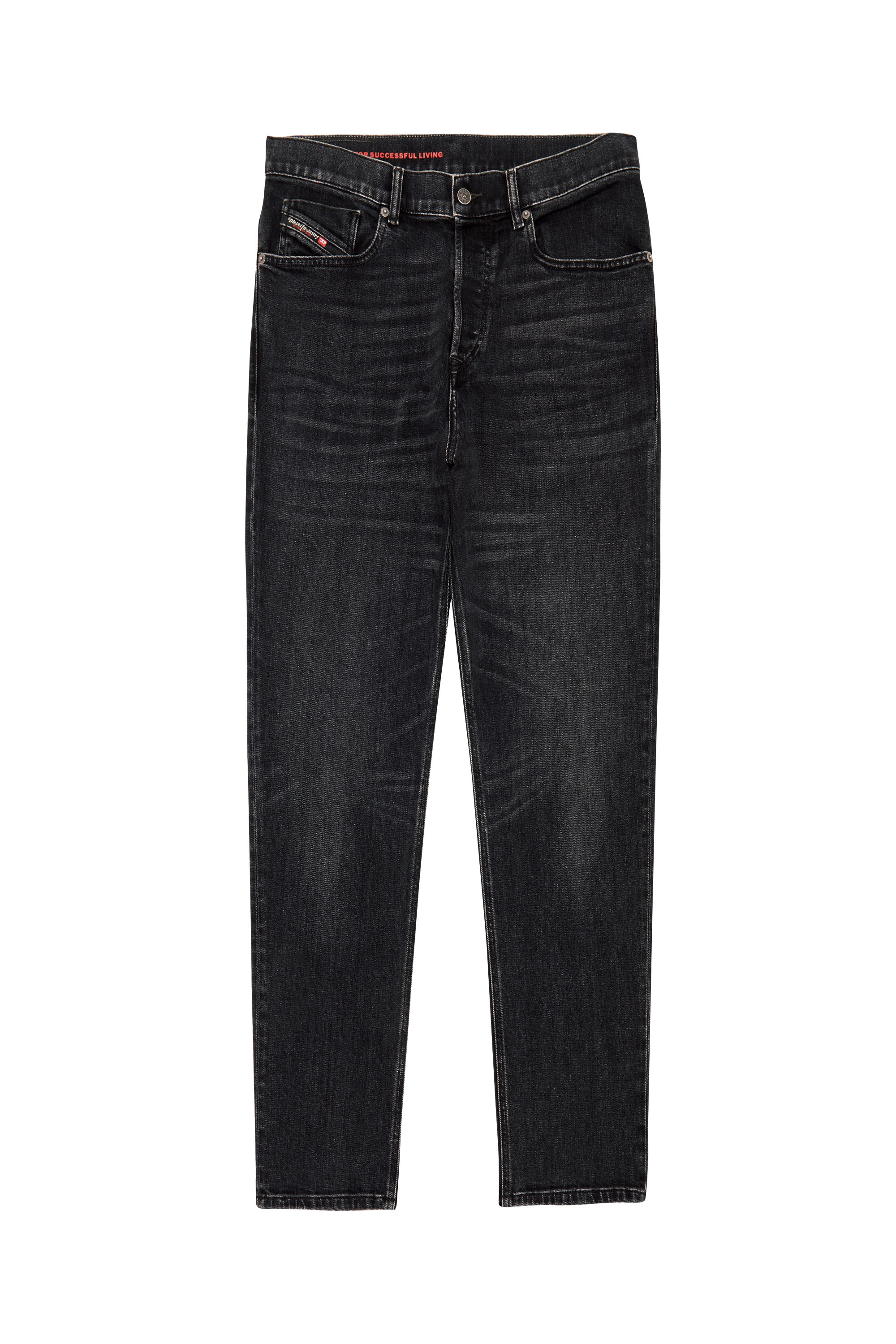 Diesel - Tapered Jeans 2005 D-Fining 09B83, Black/Dark grey - Image 6