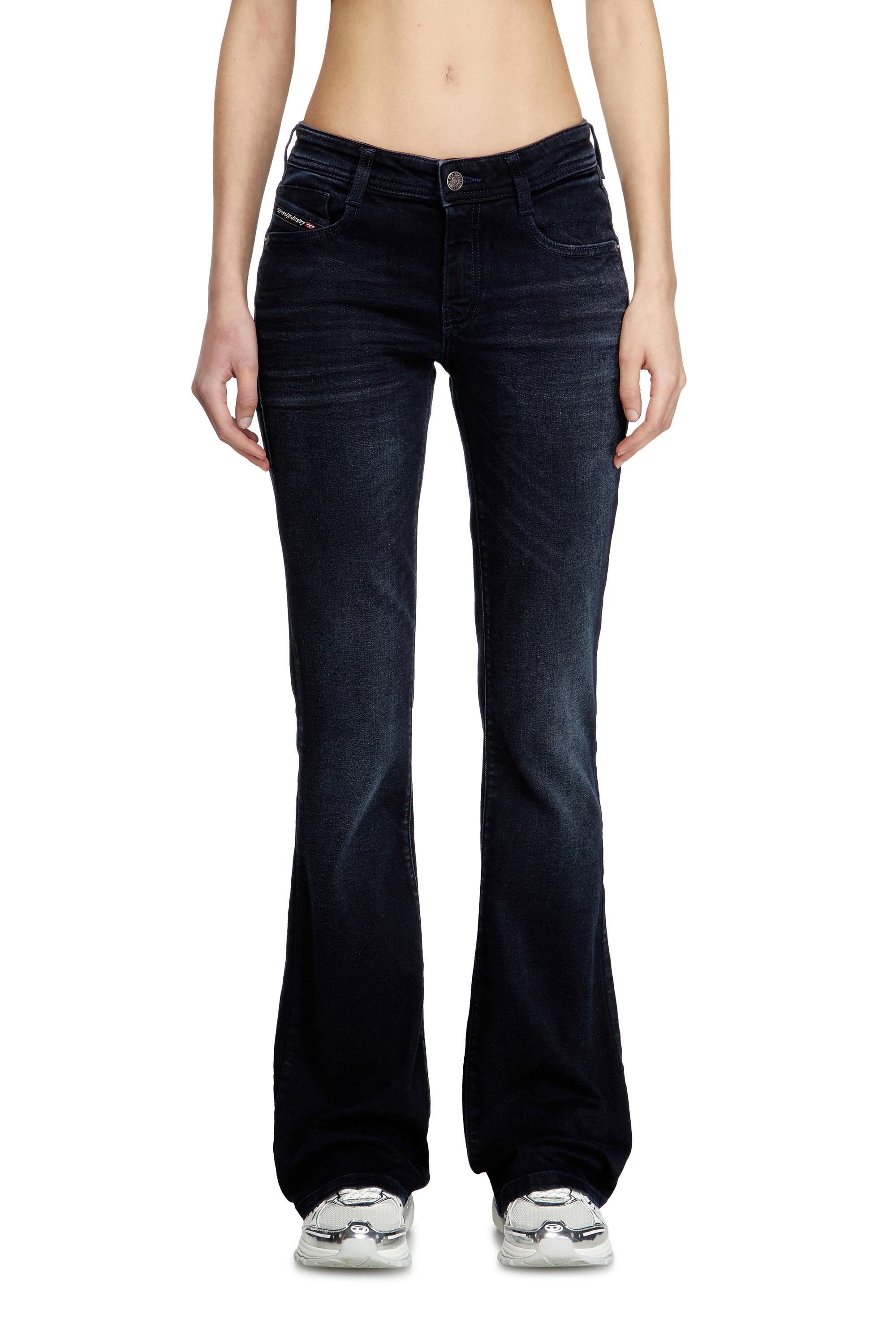 Bootcut Jeans 1969 D-Ebbey 0BMBU, Dark Blue Diesel - Woman's Bootcut Jeans 1969 D-Ebbey 0BMBU, Dark Blue - 3